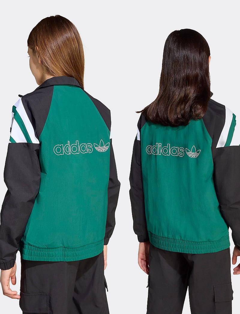 adidas Originals - TRACK TOP - sweatshirts - black/cgreen - 2