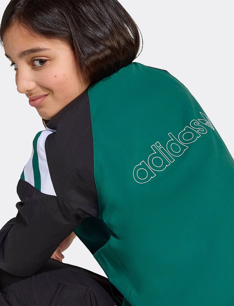 adidas Originals - TRACK TOP - sweatshirts - black/cgreen - 3