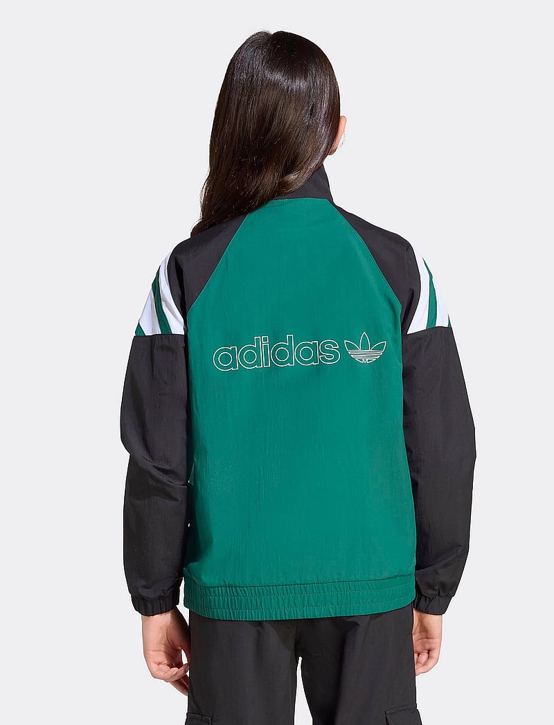 adidas Originals - TRACK TOP - sweatshirts - black/cgreen - 5