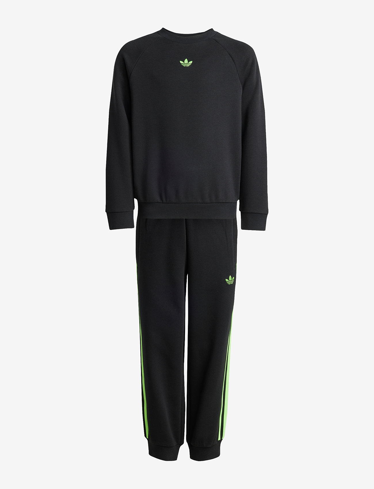 adidas Originals - CREW SET - joggingset & tvådelade set - black/siggnr - 1