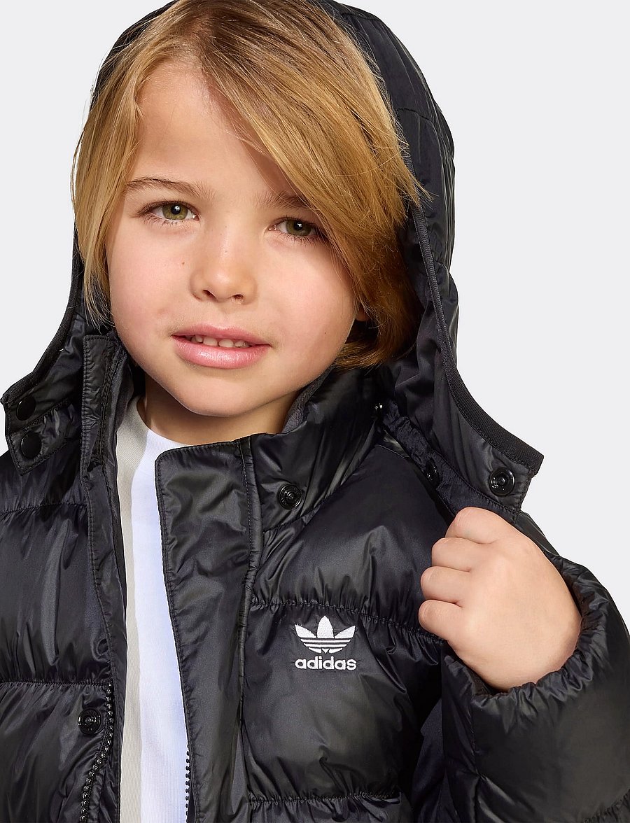 adidas Originals - DOWN JACKET - isolierte jacken - black/white - 4
