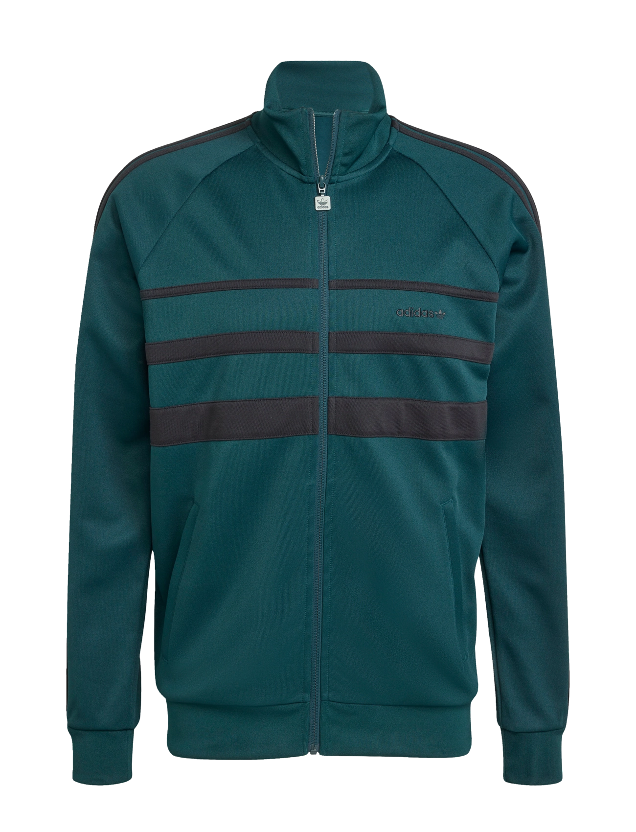 adidas Originals FIRST TT - Sweatshirts - AURIVY/BLACK / green