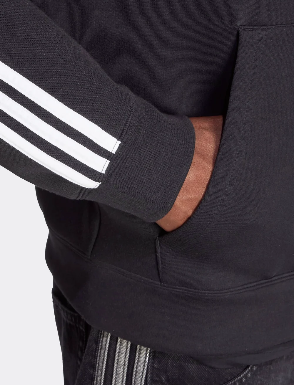 adidas Originals - SPACER HOODIE - overdele - black - 2