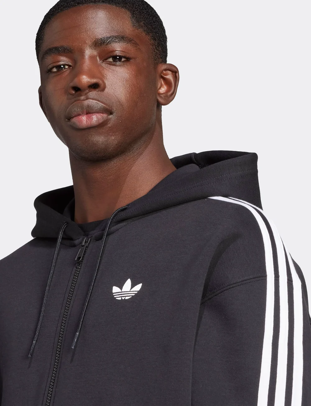 adidas Originals - SPACER HOODIE - overdele - black - 4