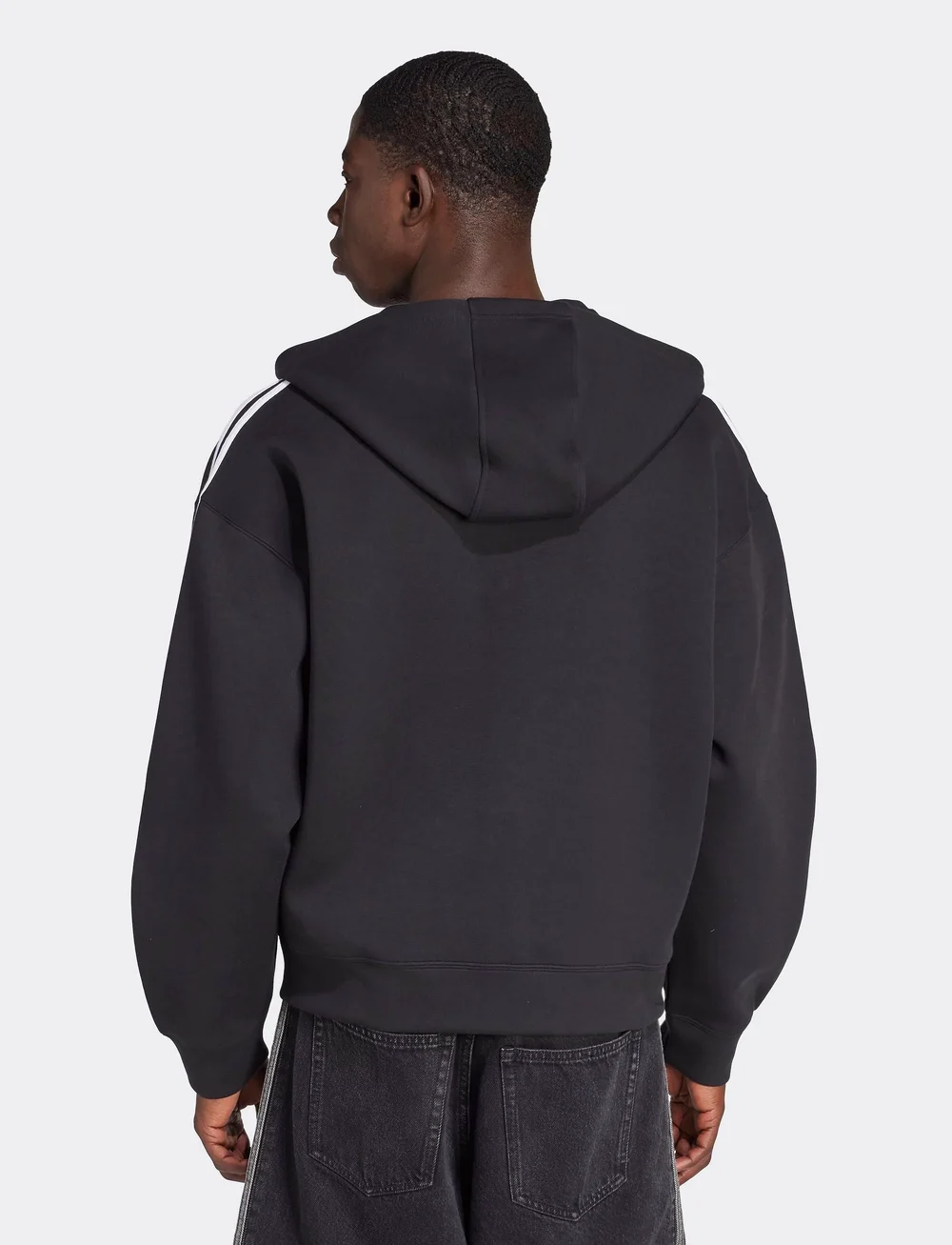 adidas Originals - SPACER HOODIE - overdele - black - 5