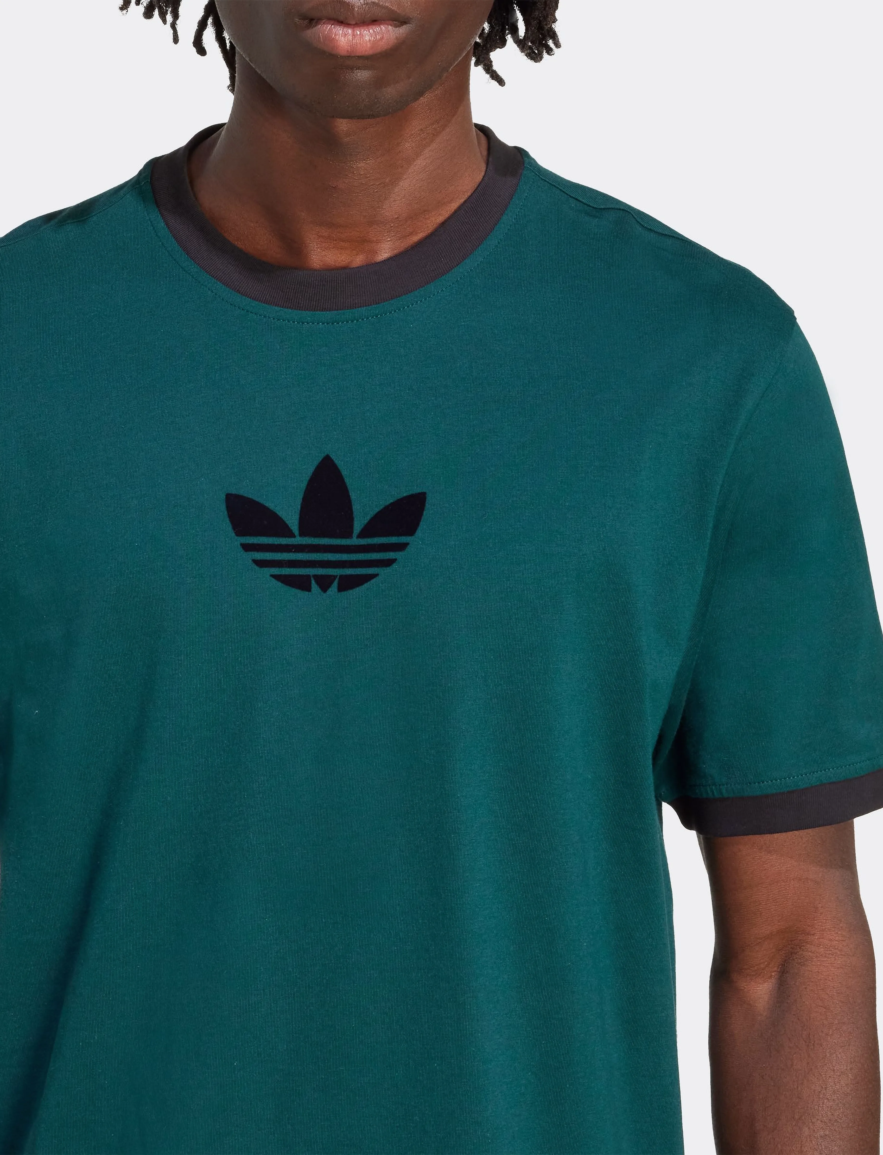 adidas Originals - Oversize tee - tops & t-shirts - aurivy/black - 3