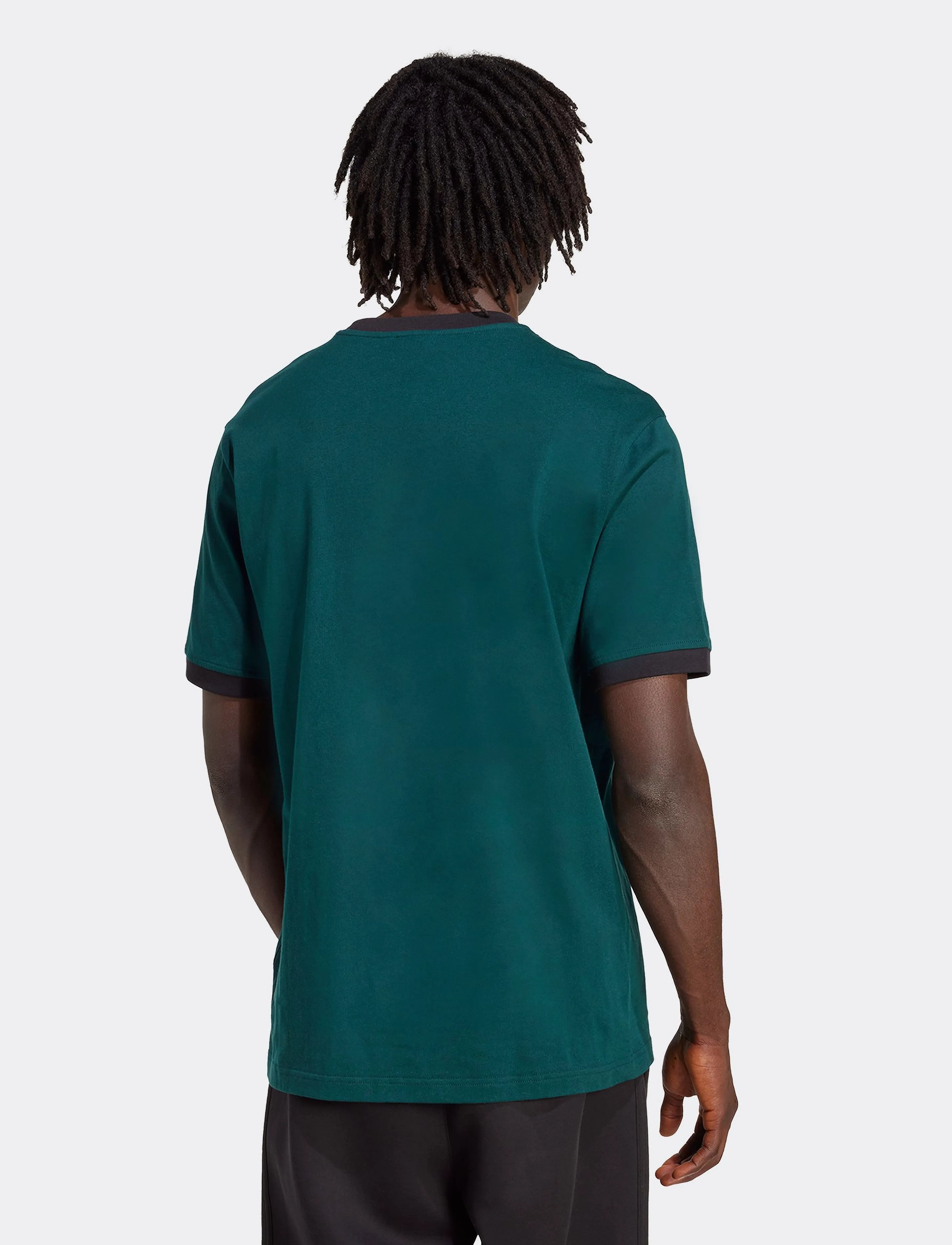 adidas Originals - Oversize tee - tops & t-shirts - aurivy/black - 5