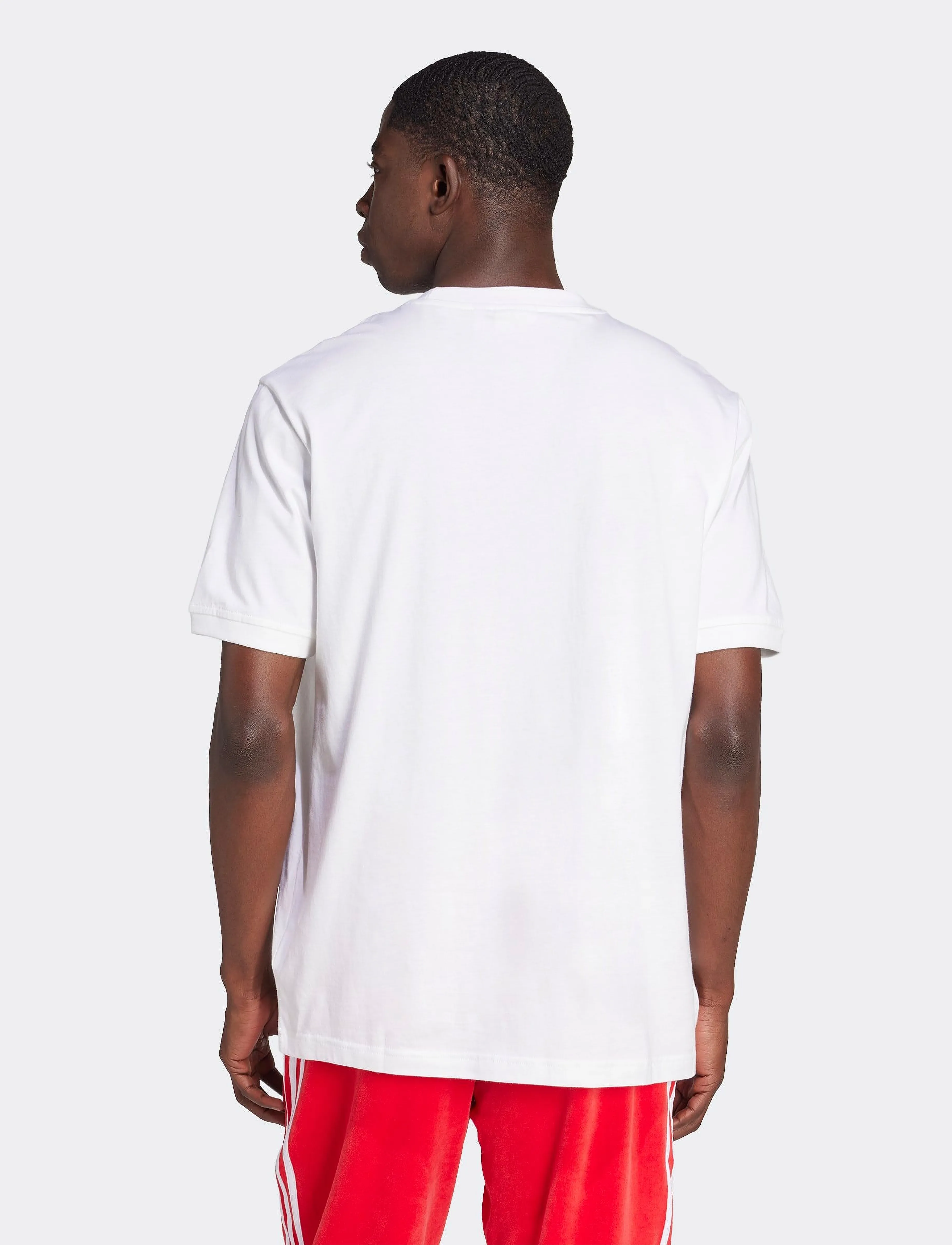 adidas Originals - Oversize tee - t-shirts - white/black - 2