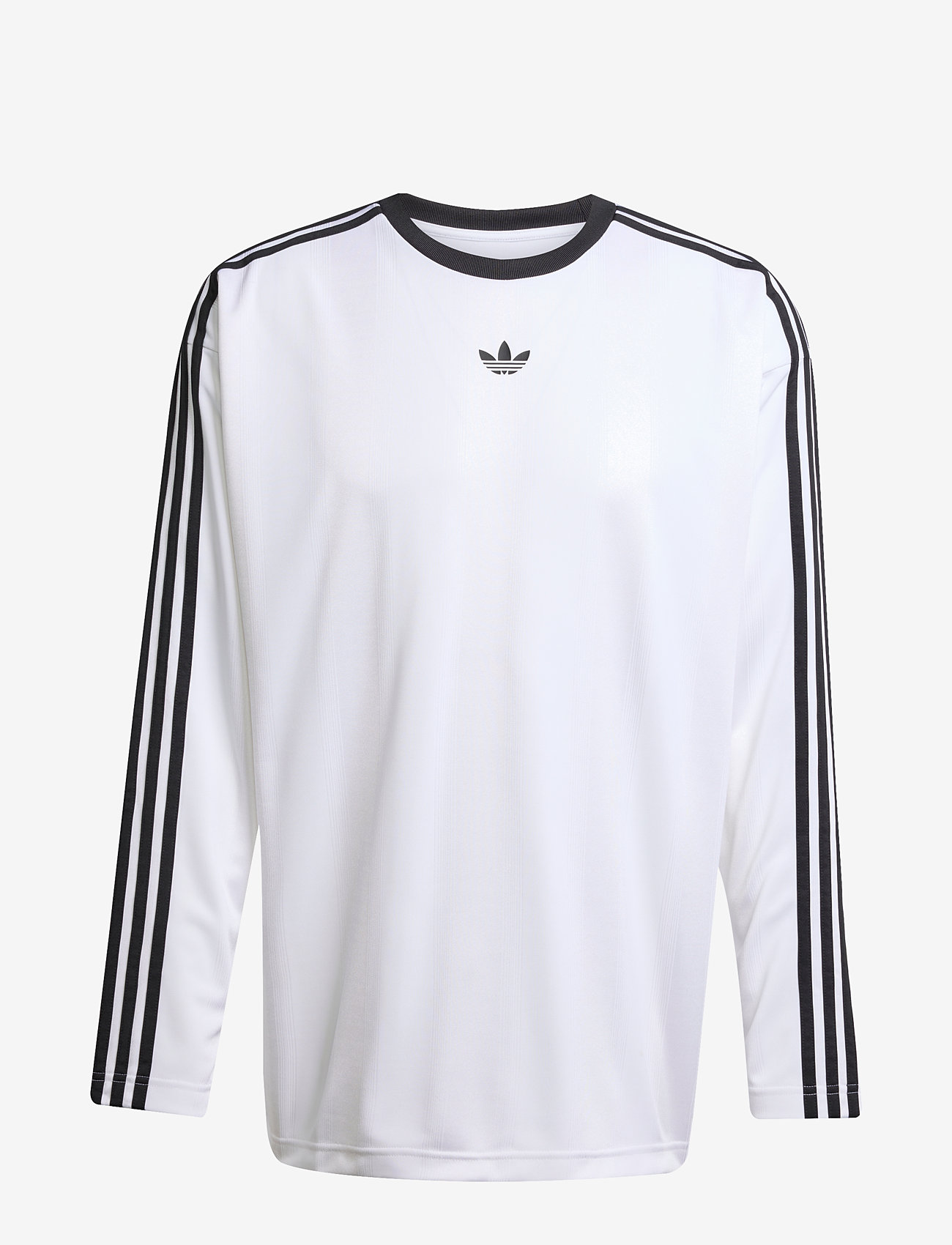 adidas Originals - JACQ JERSEY LS - oberteile & t-shirts - white/black - 1