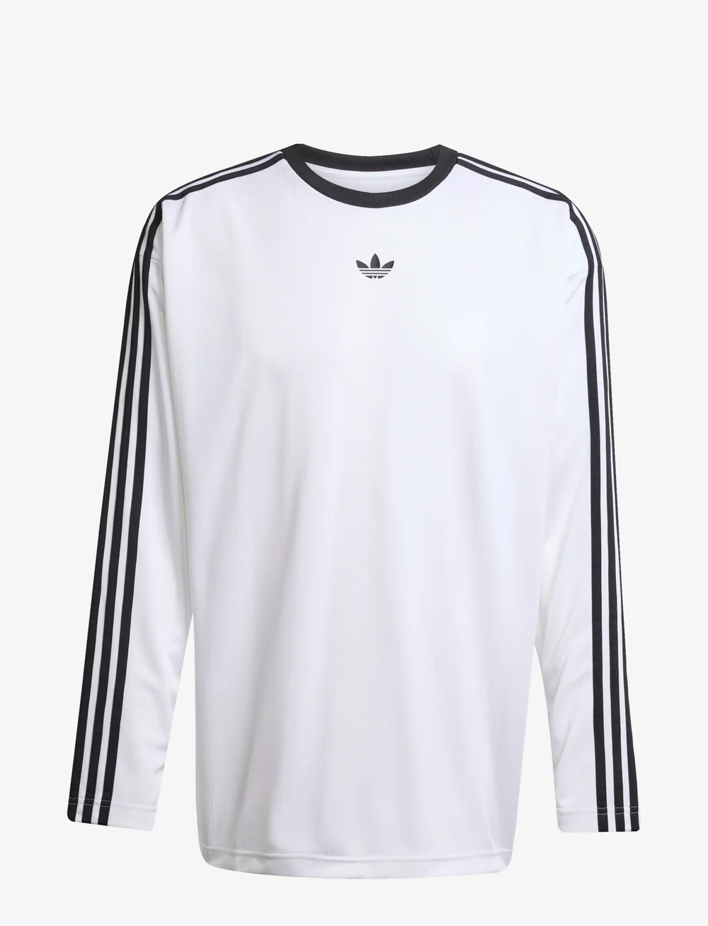 adidas Originals - JACQ JERSEY LS - oberteile & t-shirts - white/black - 1
