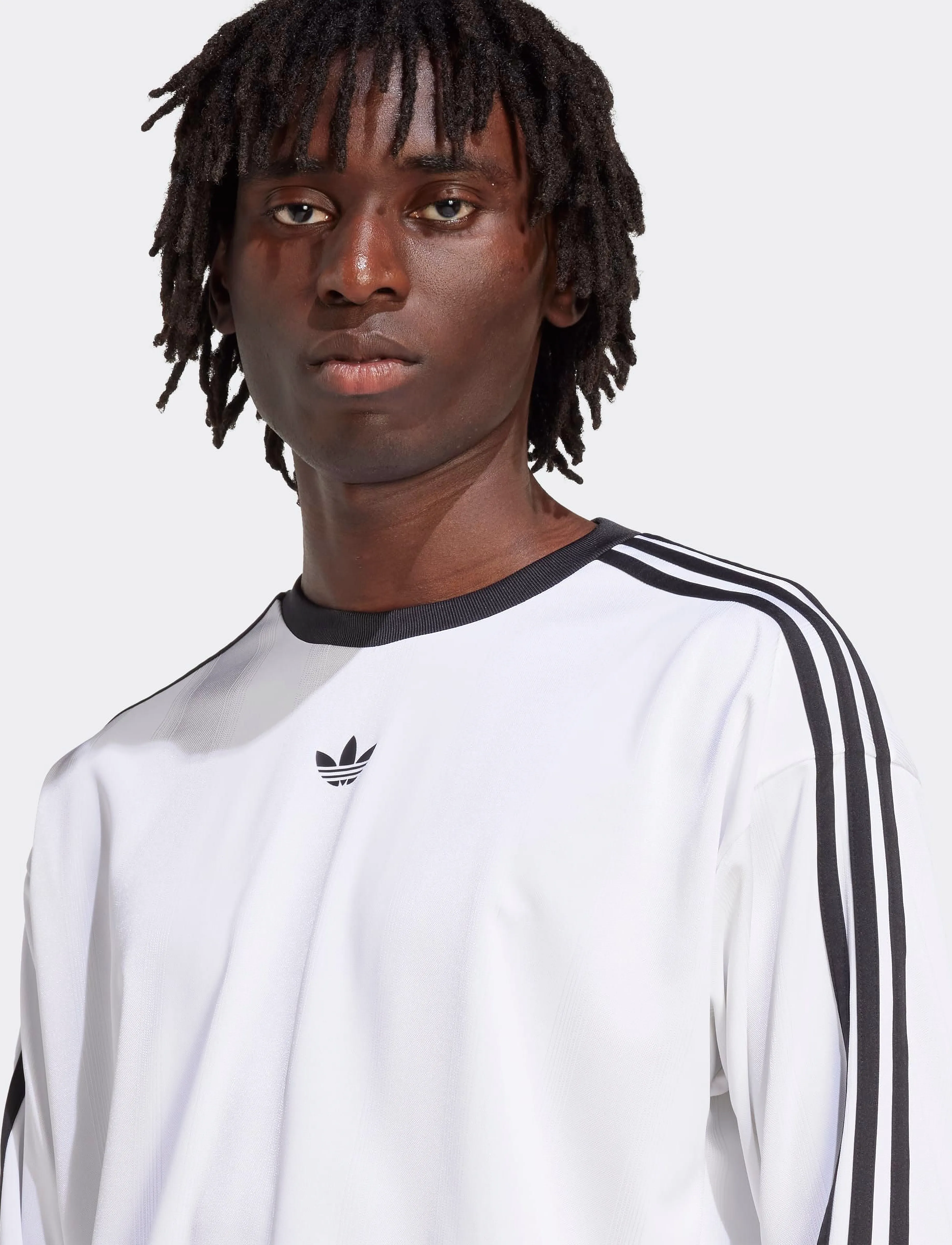 adidas Originals - JACQ JERSEY LS - white/black - 3