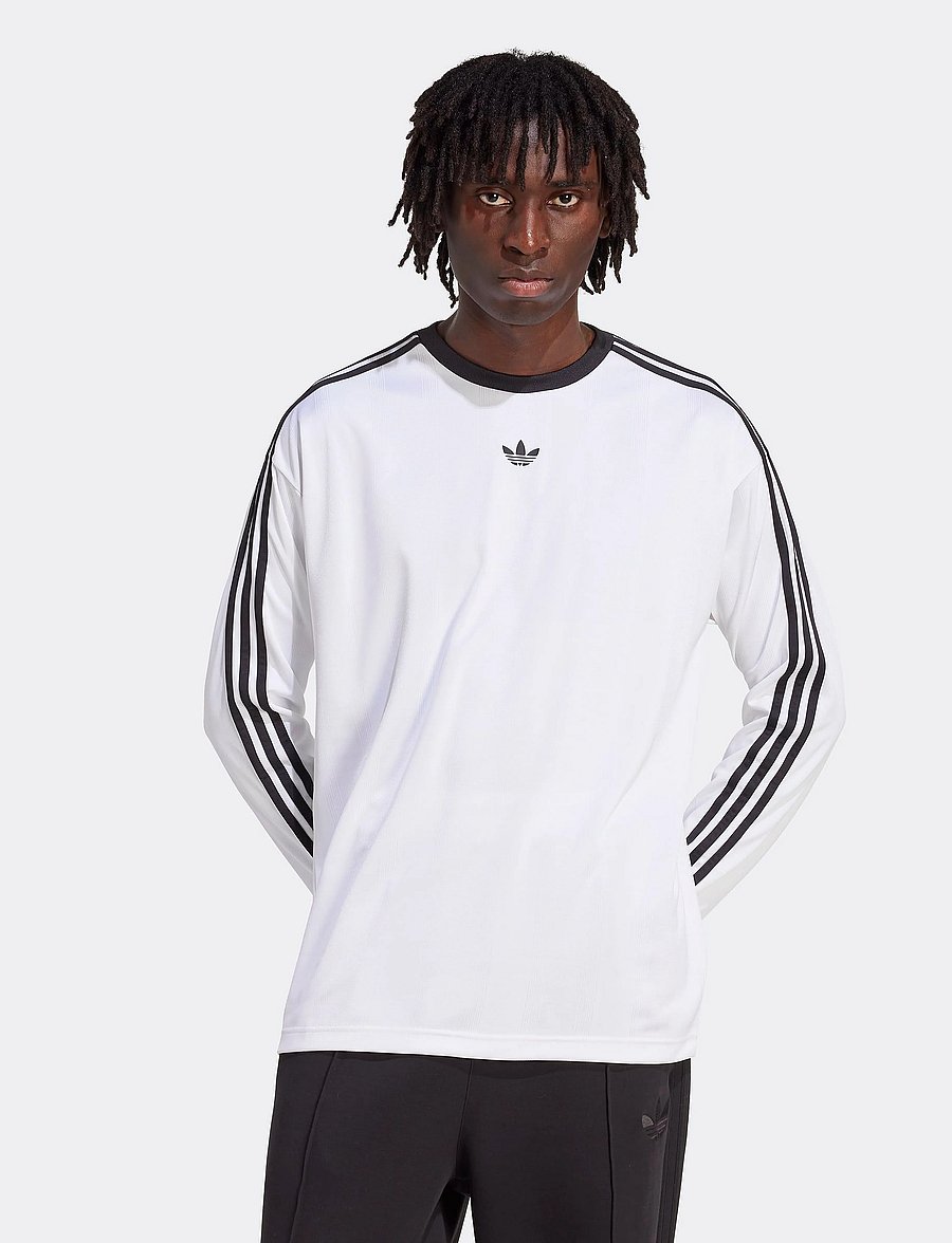 adidas Originals - JACQ JERSEY LS - white/black - 4