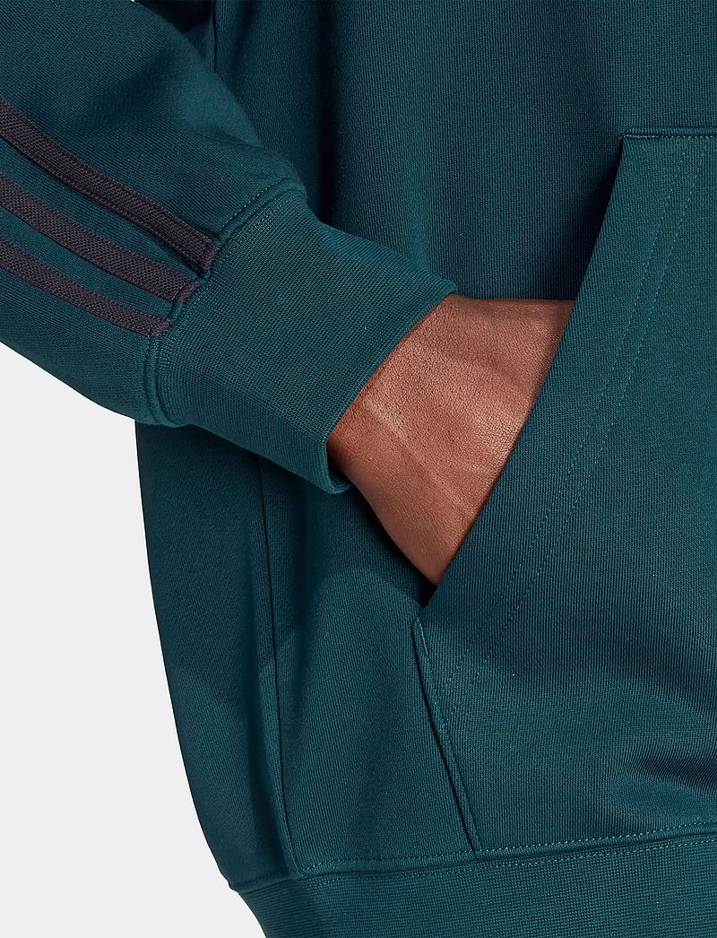 adidas Originals - BAGGY FZ HOODIE - oberteile - aurivy/black - 4