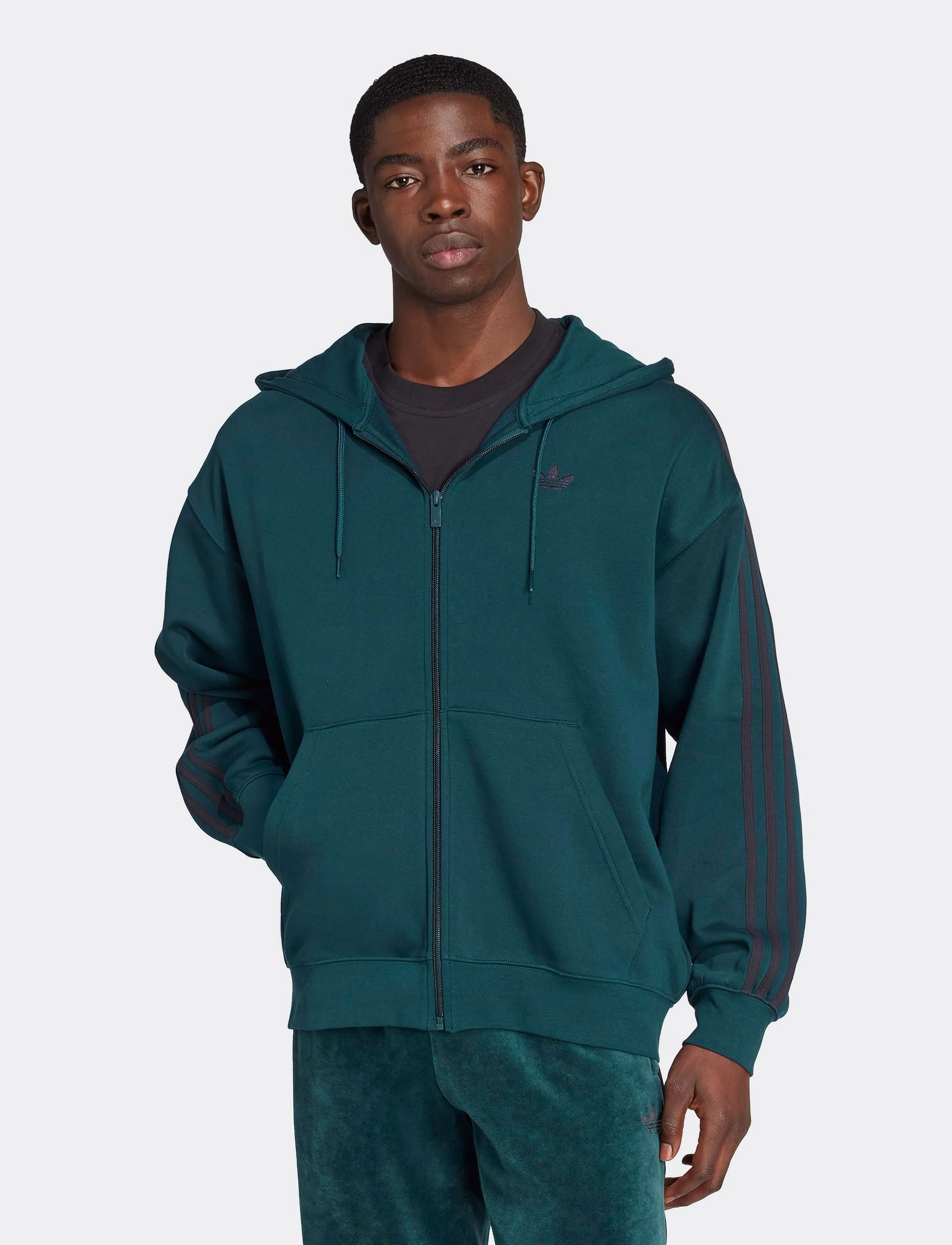 adidas Originals Baggy Fz Hoodie (ADIJW8367) - Hoodies - Boozt.com