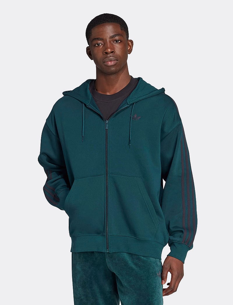 adidas Originals - BAGGY FZ HOODIE - oberteile - aurivy/black - 5