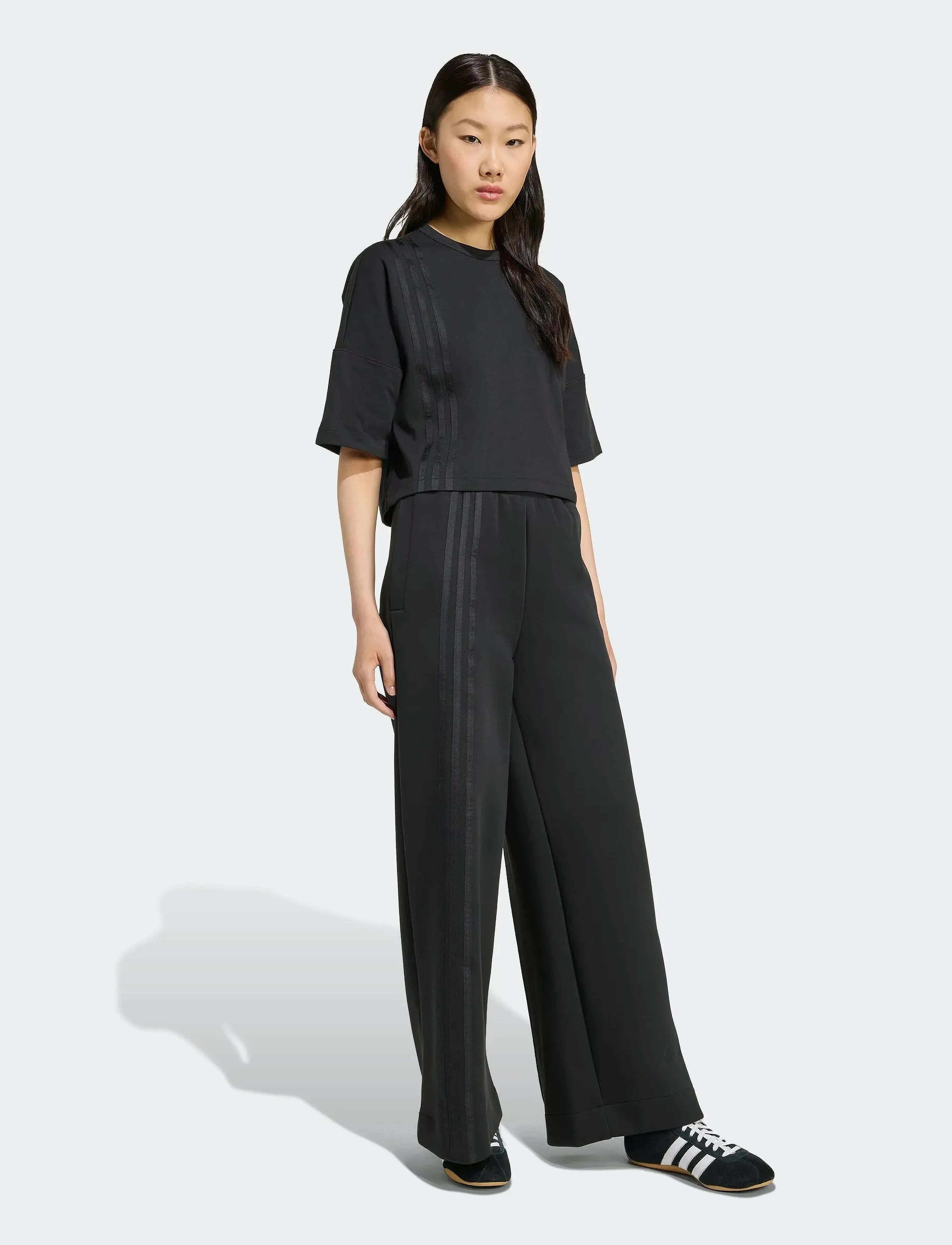 adidas Originals - 3 STRIPES PANT - collegehousut - black - 4