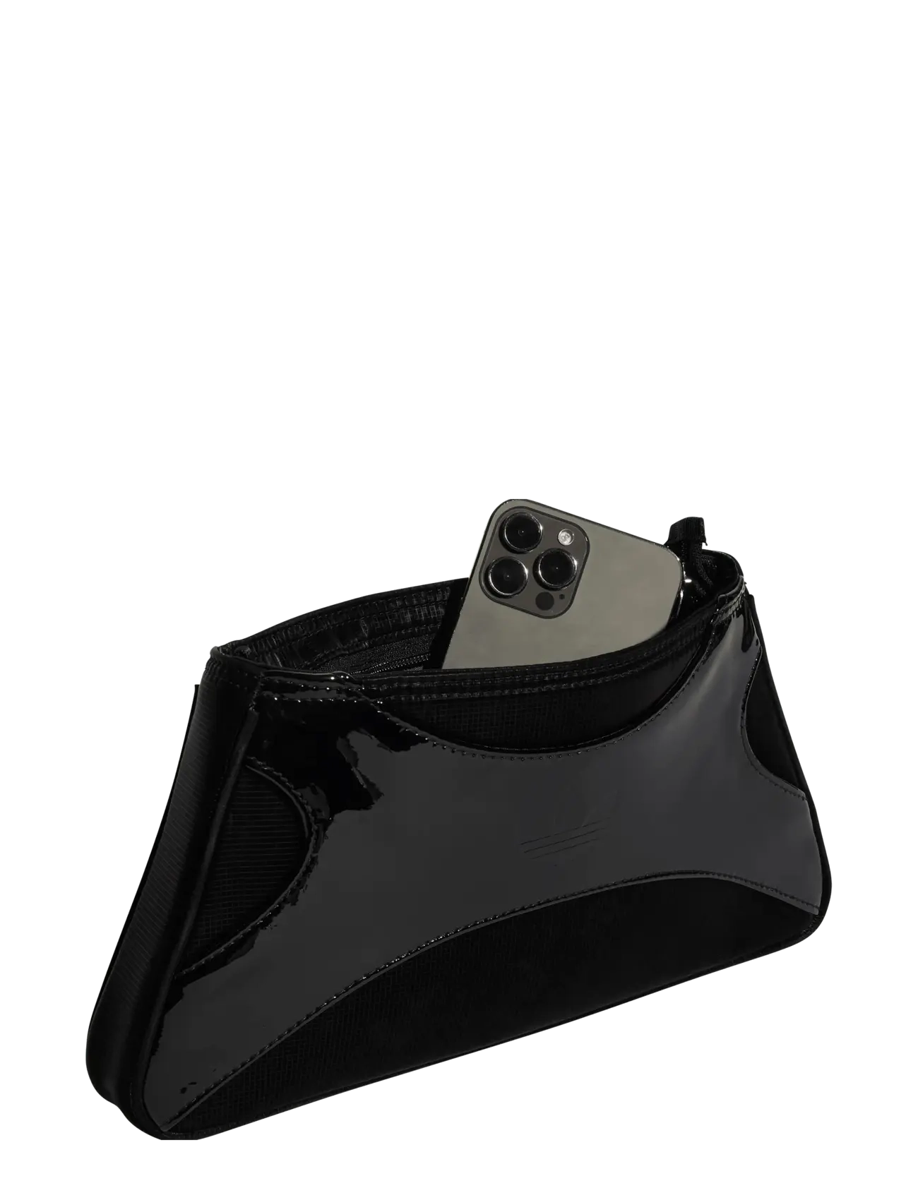 adidas Originals - CLUTCH SH BAG - crossbody- & magväskor - black - 2