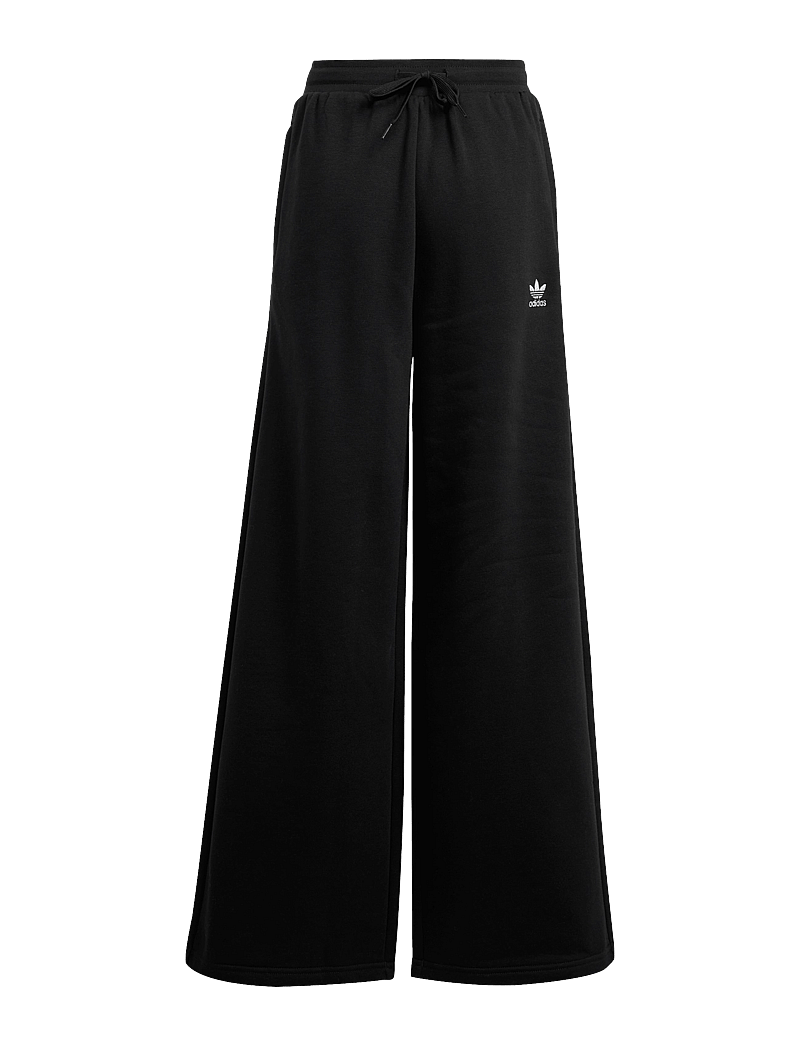adidas Originals - WIDE LEG PANTS - sportiska stila bikses - black/white - 1