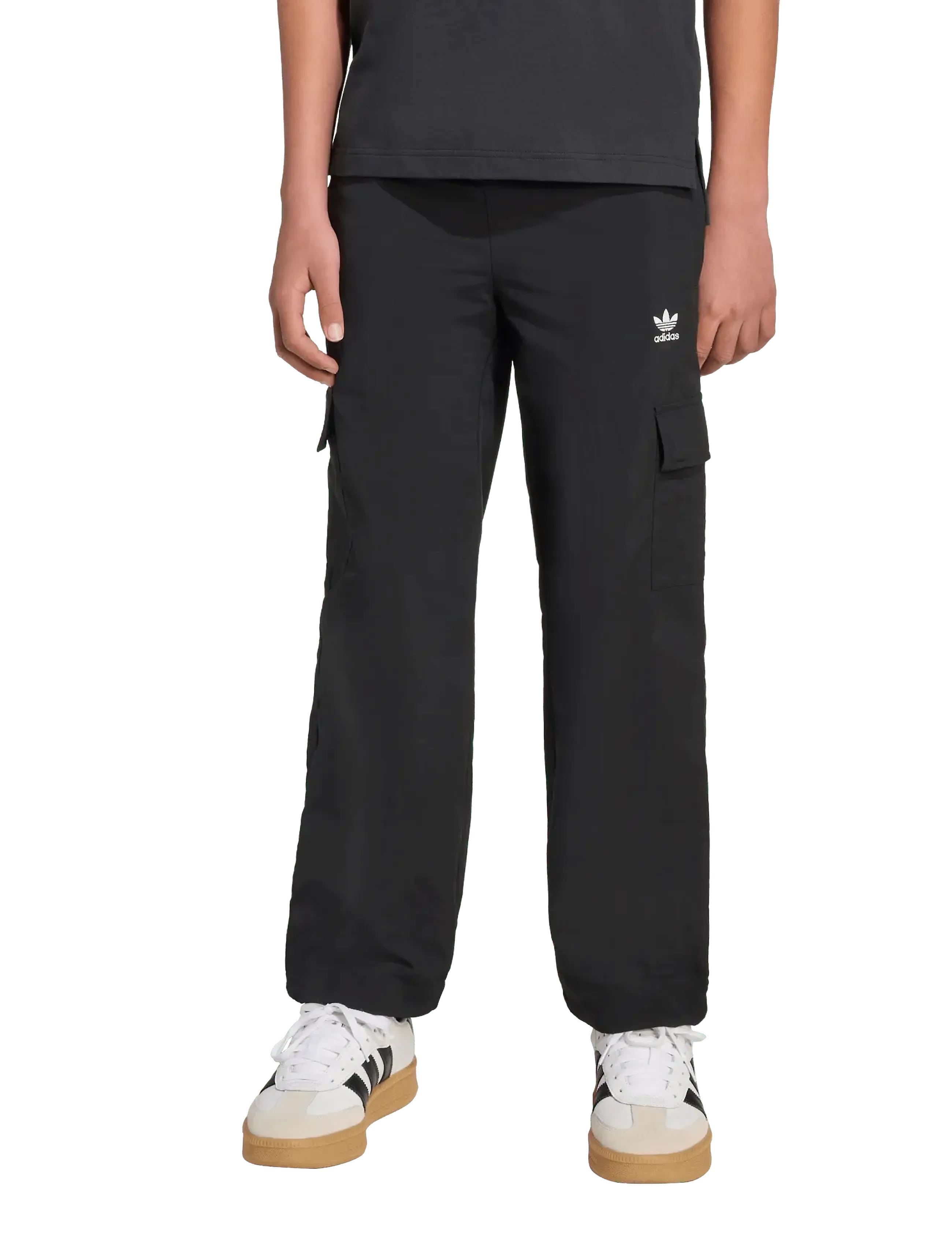 adidas Originals - OH WOVEN CARGO - jogginghosen - black/white - 4