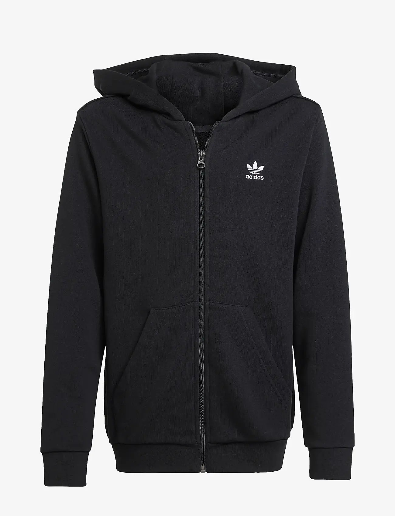 adidas Originals - FULL ZIP HOODIE - huvtröjor - black/white - 1