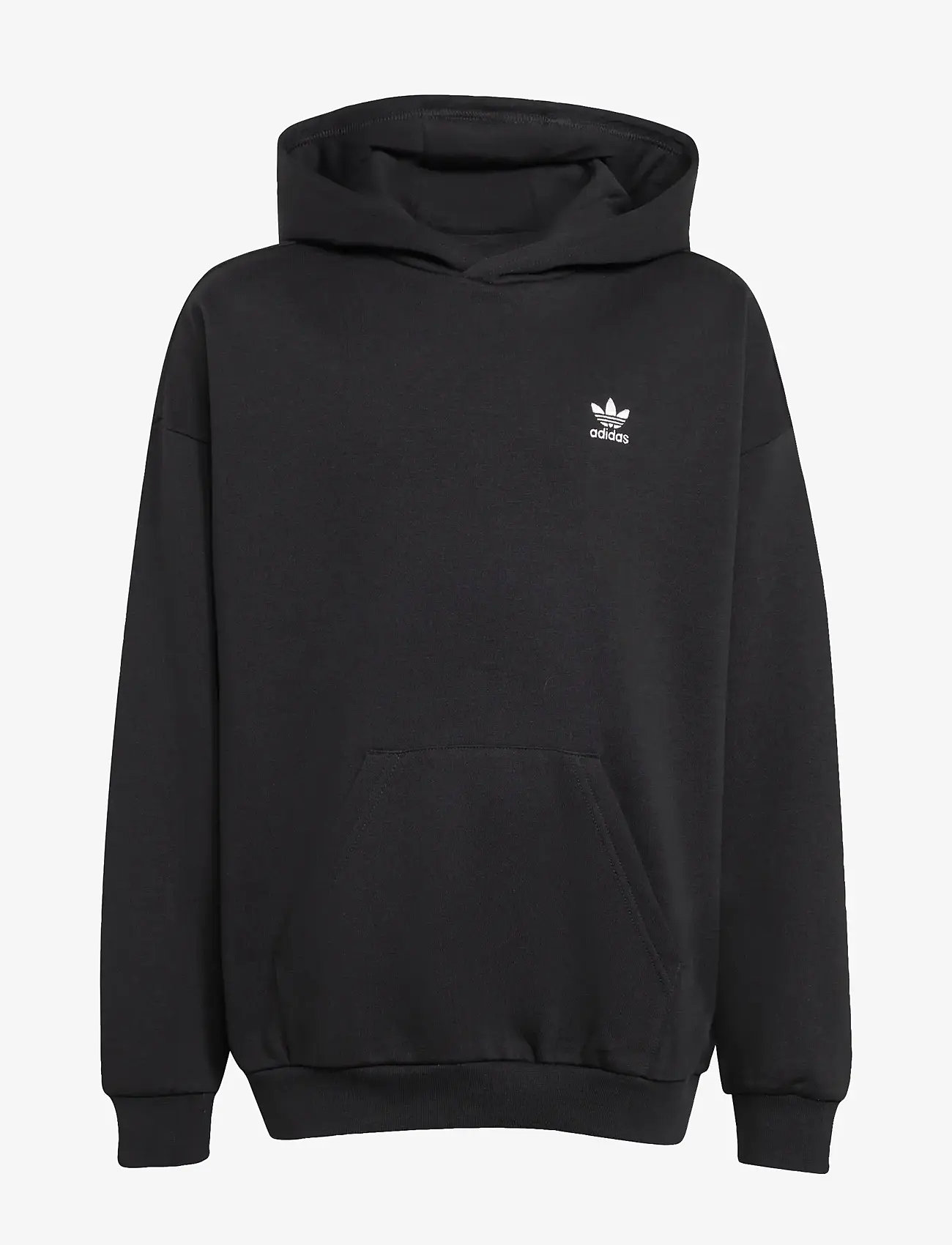 adidas Originals - LOOSE HOODIE FL - kapuzenpullover - black/white - 1