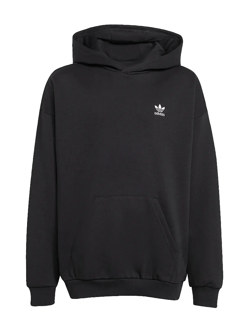 adidas Originals - LOOSE HOODIE FL - džemperi ar kapuci - black/white - 1