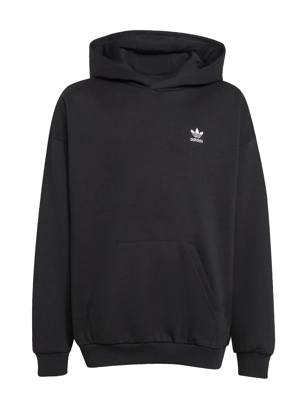 adidas Originals LOOSE HOODIE FL - 4 for 3 - BLACK/WHITE / black