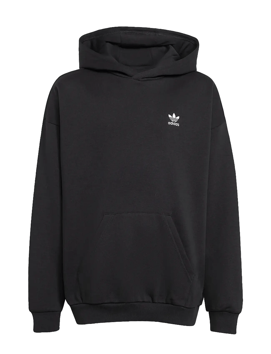 adidas Originals - LOOSE HOODIE FL - pulls a capuche - black/white - 1