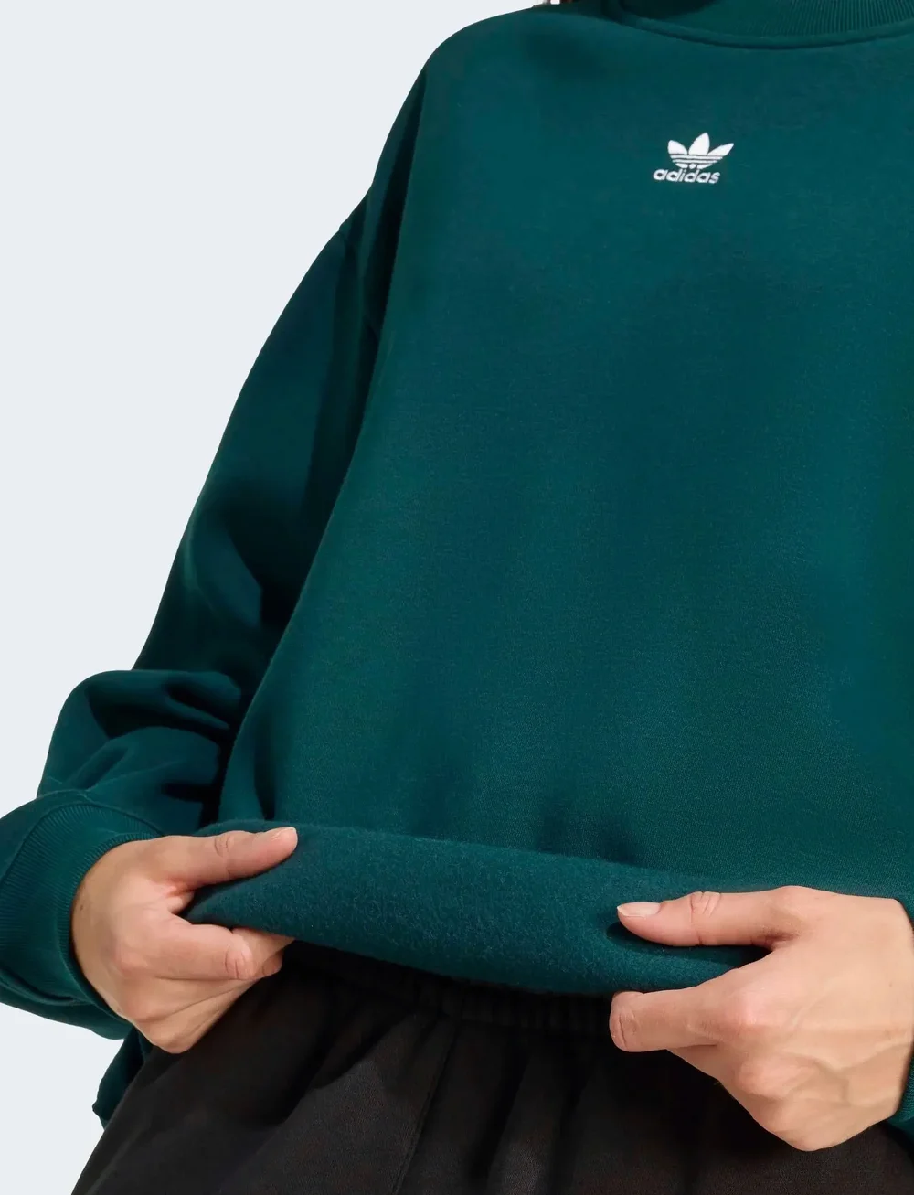 adidas Originals - ESS CREW FL OS - overdele - aurivy - 5