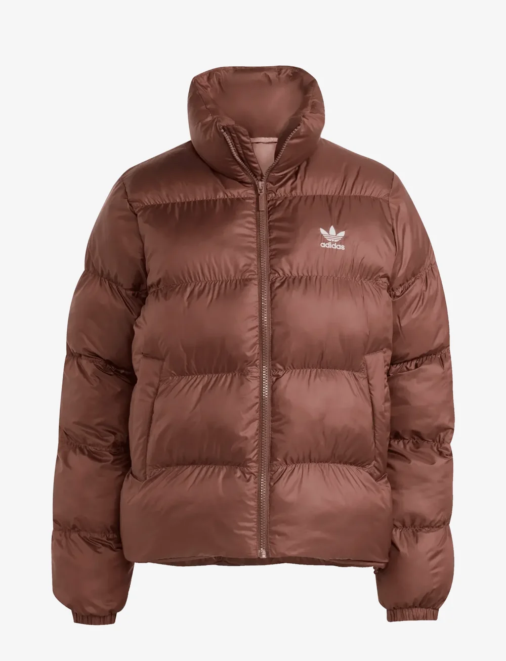 adidas Originals - SHORT PUFFER - sulejoped ja voodriga joped - auburn - 1