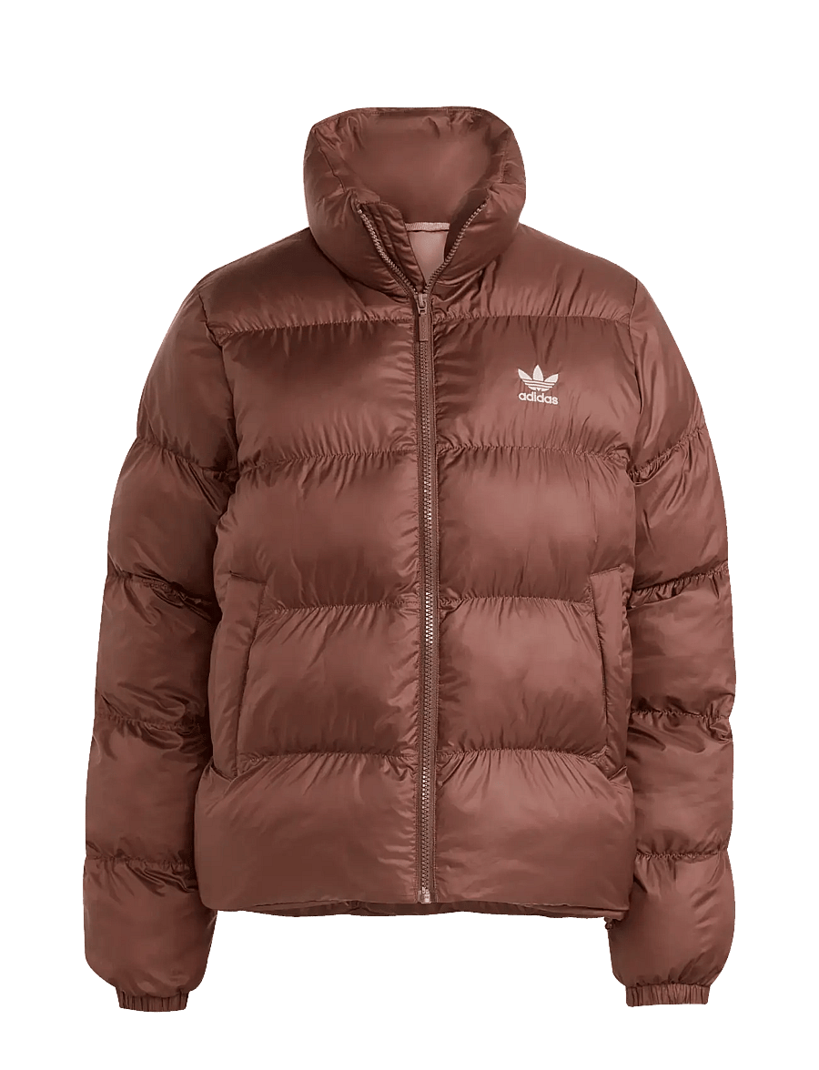 adidas Originals - SHORT PUFFER - vinterjakker - auburn - 1