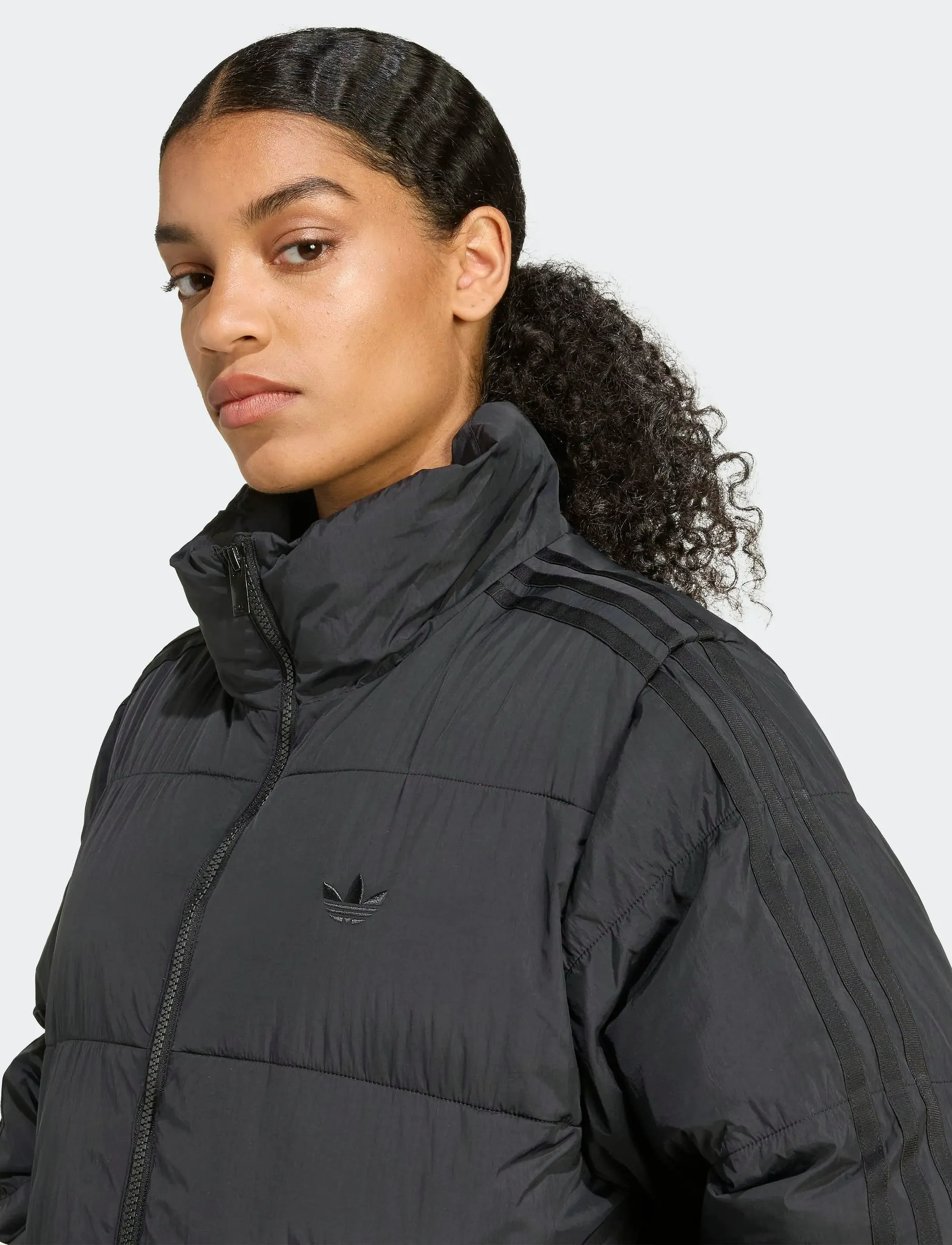 adidas Originals - LONG PUFFER - winterjacken - black - 2