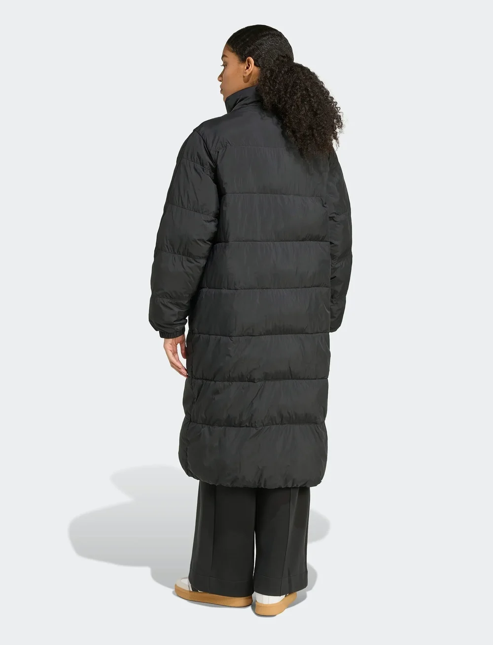 adidas Originals - LONG PUFFER - dunjackor - black - 3