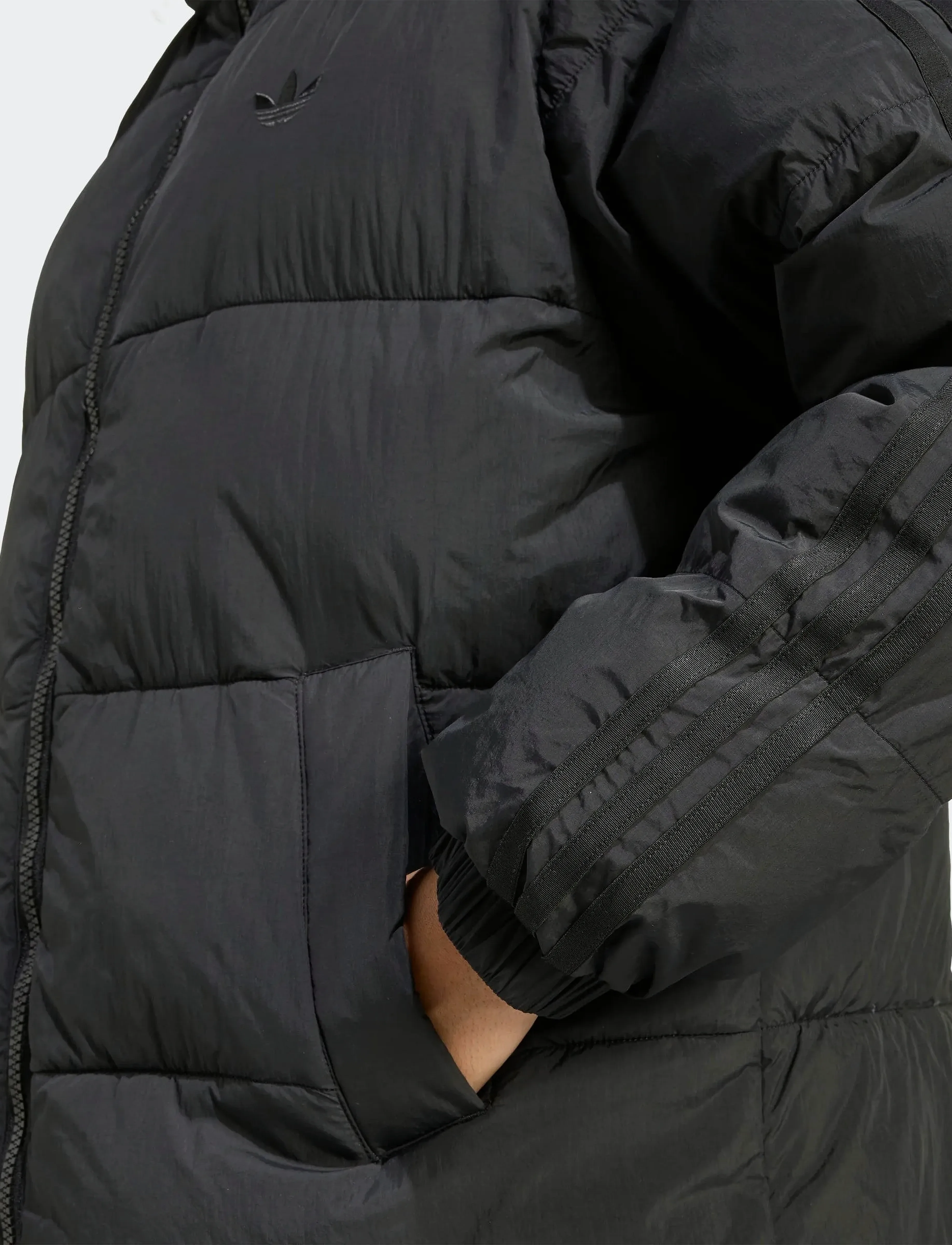 adidas Originals - LONG PUFFER - winterjacken - black - 4