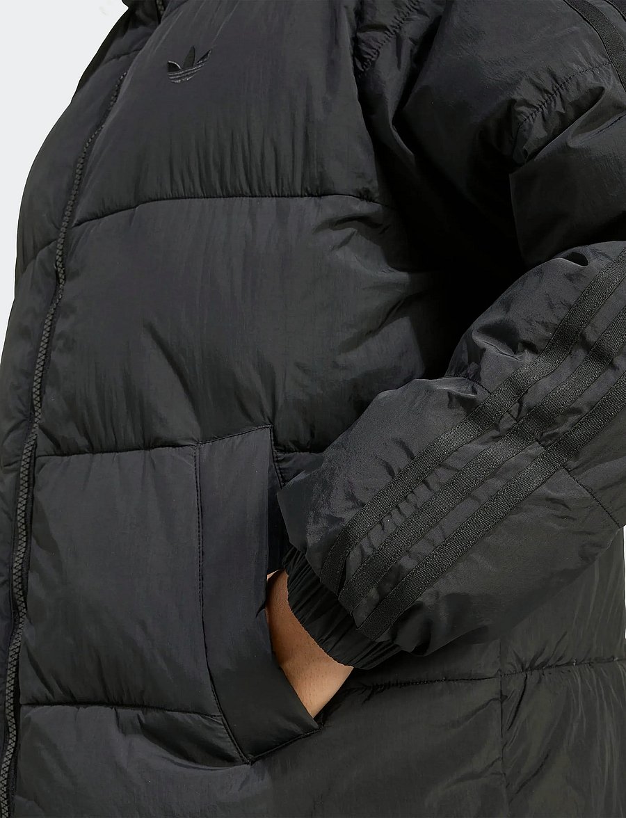 adidas Originals - LONG PUFFER - winterjacken - black - 4