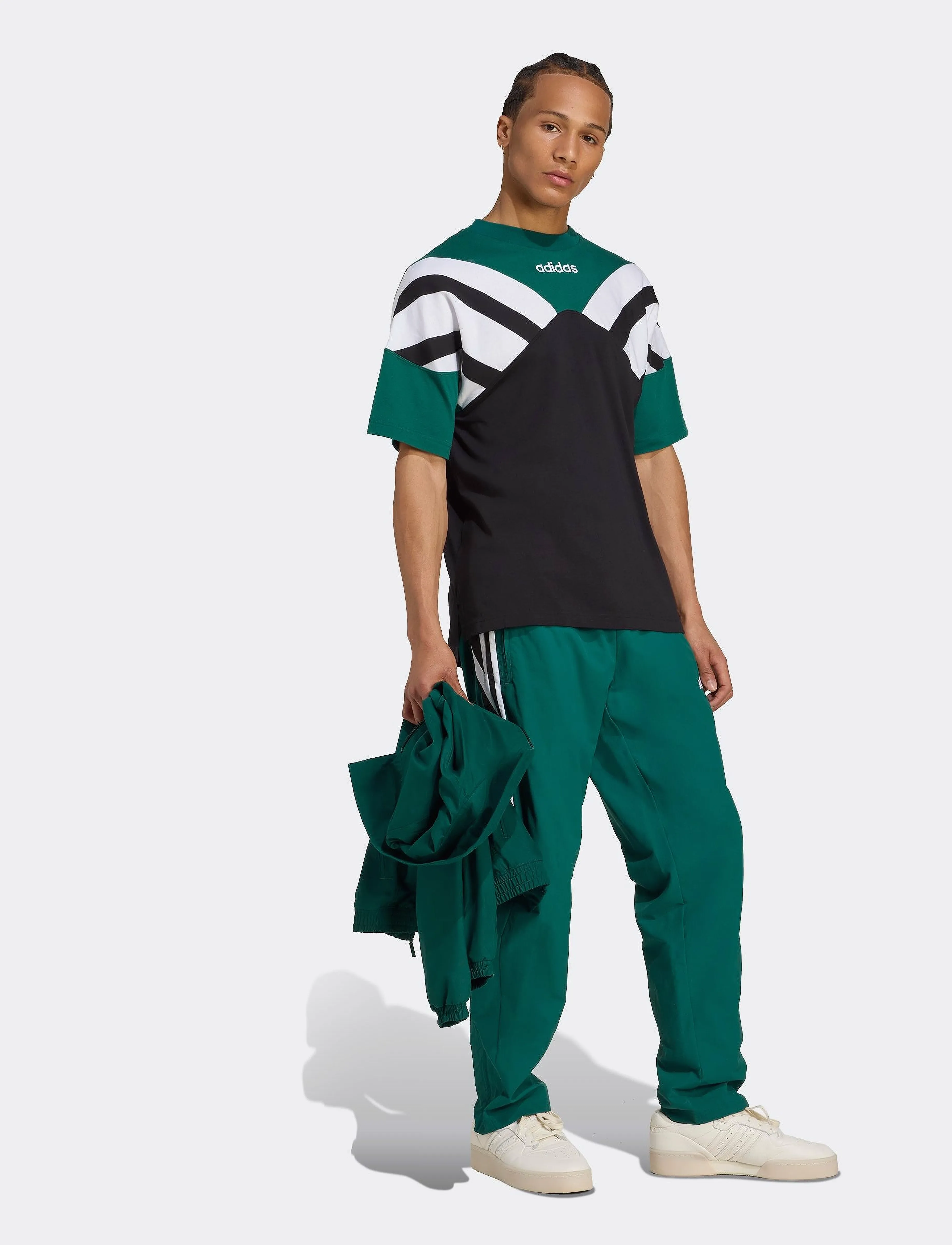 adidas Originals Track Pant, S, Green, Sport Pants > Sport Sweatpants, Herre