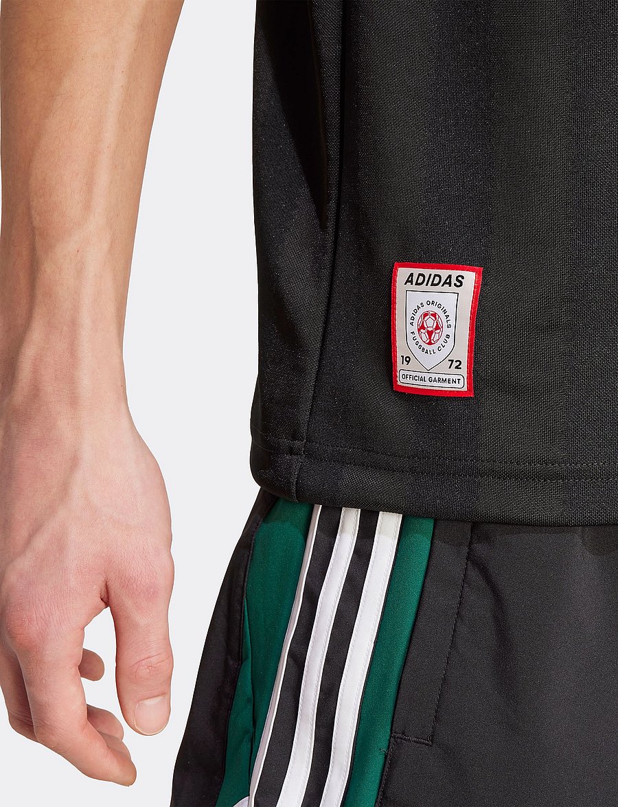 adidas Originals - 90s JRSY - stuttermarbolir - black - 4