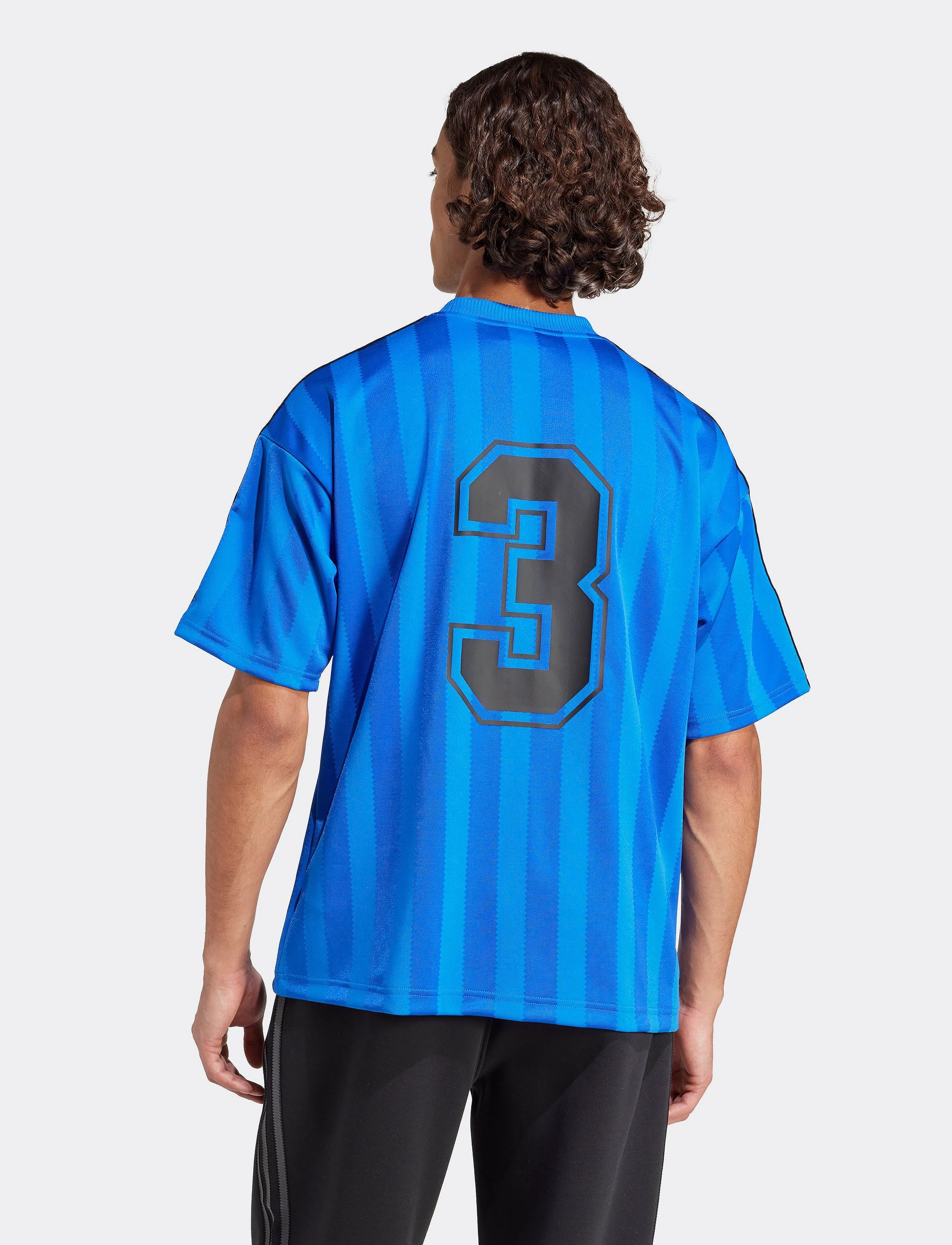 adidas Originals - 90s JRSY - t-shirts - blue - 2