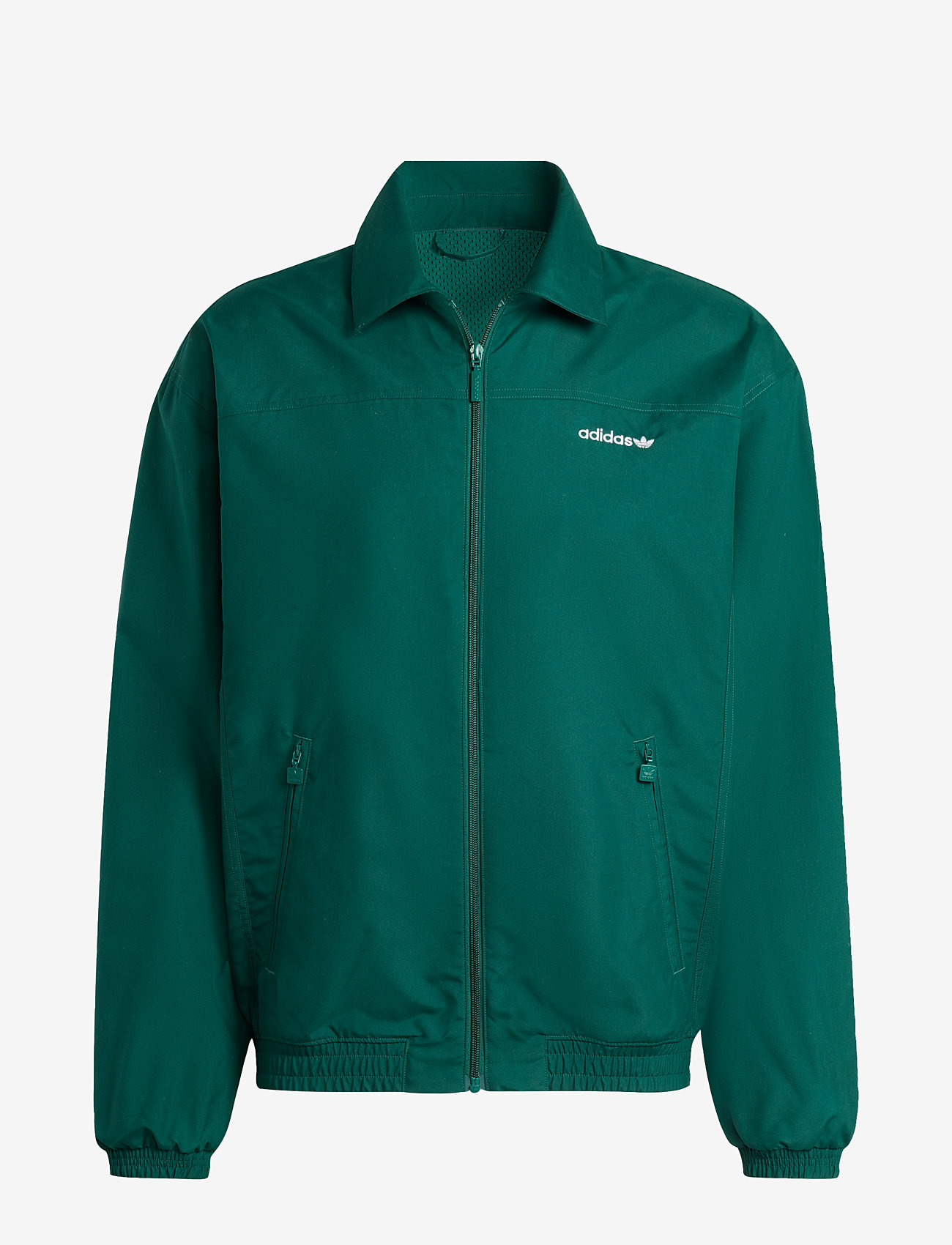 adidas Originals - BRUSHED TT - sport jakkar - cgreen - 1