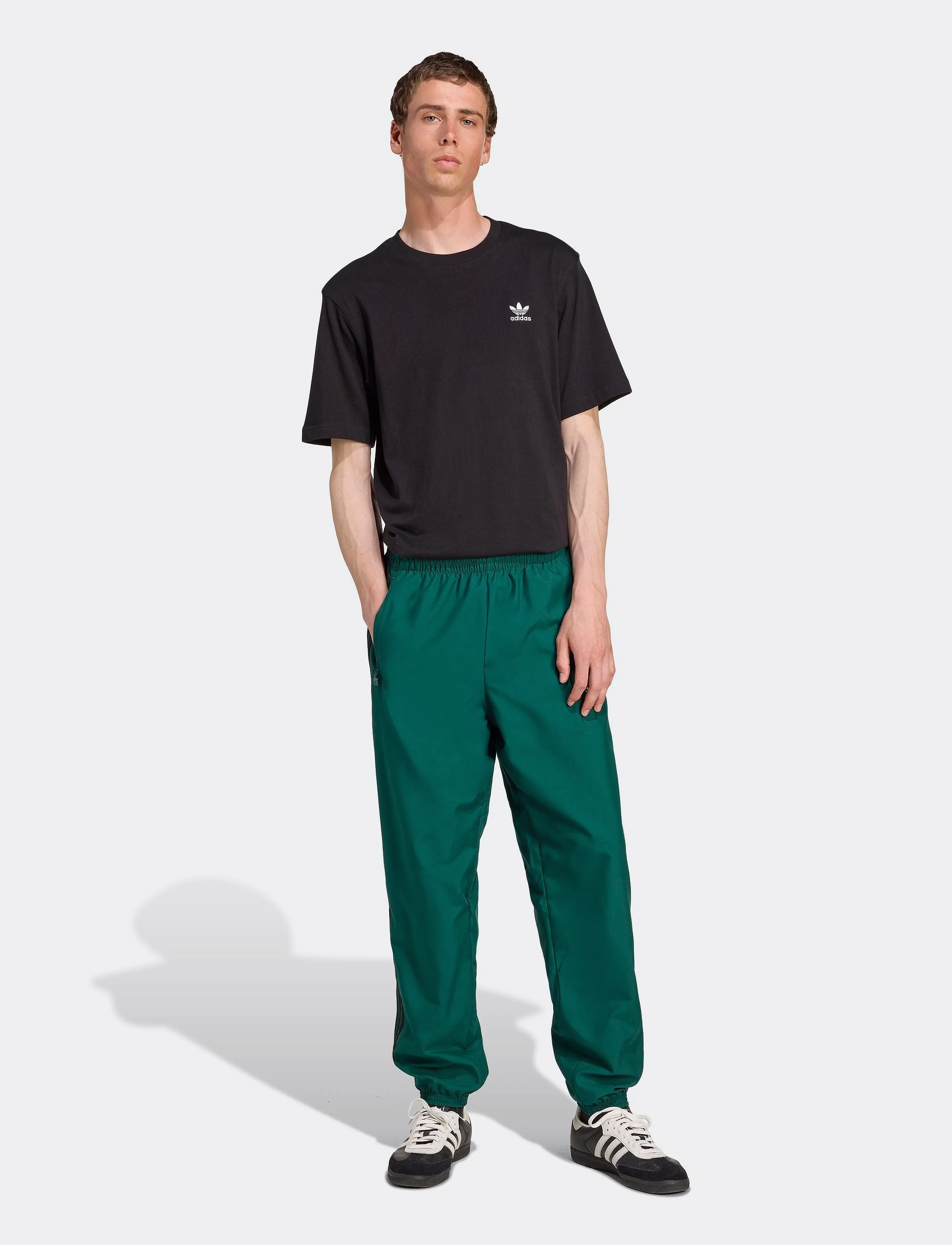 adidas Originals - BRUSHED WVN TP - cgreen - 3