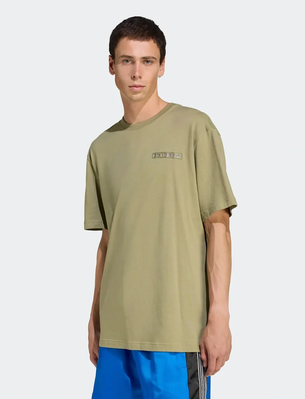 adidas Originals - GRAPHIC TEE - oberteile & t-shirts - orbgrn - 3