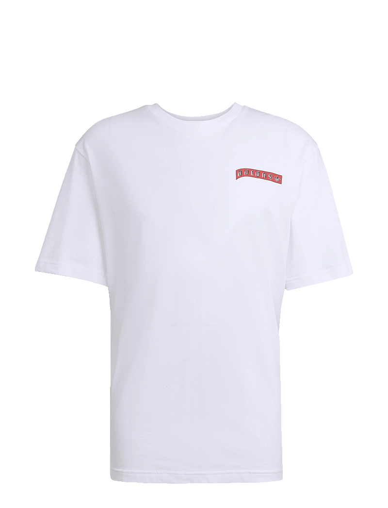 adidas Originals - GRAPHIC TEE - oberteile & t-shirts - white - 1