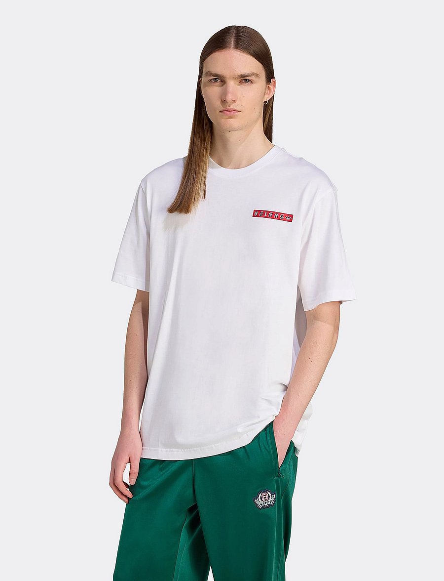 adidas Originals - GRAPHIC TEE - t-shirts - white - 0