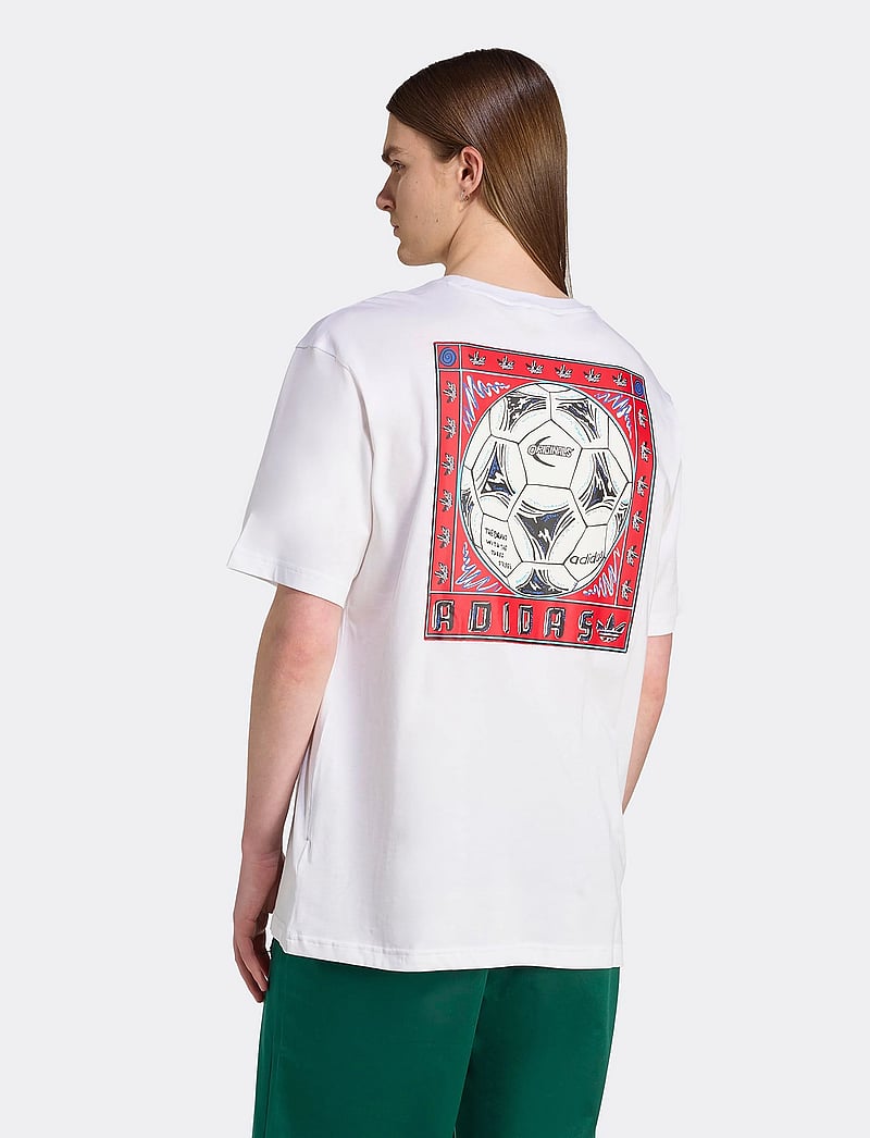 adidas Originals - GRAPHIC TEE - oberteile & t-shirts - white - 3