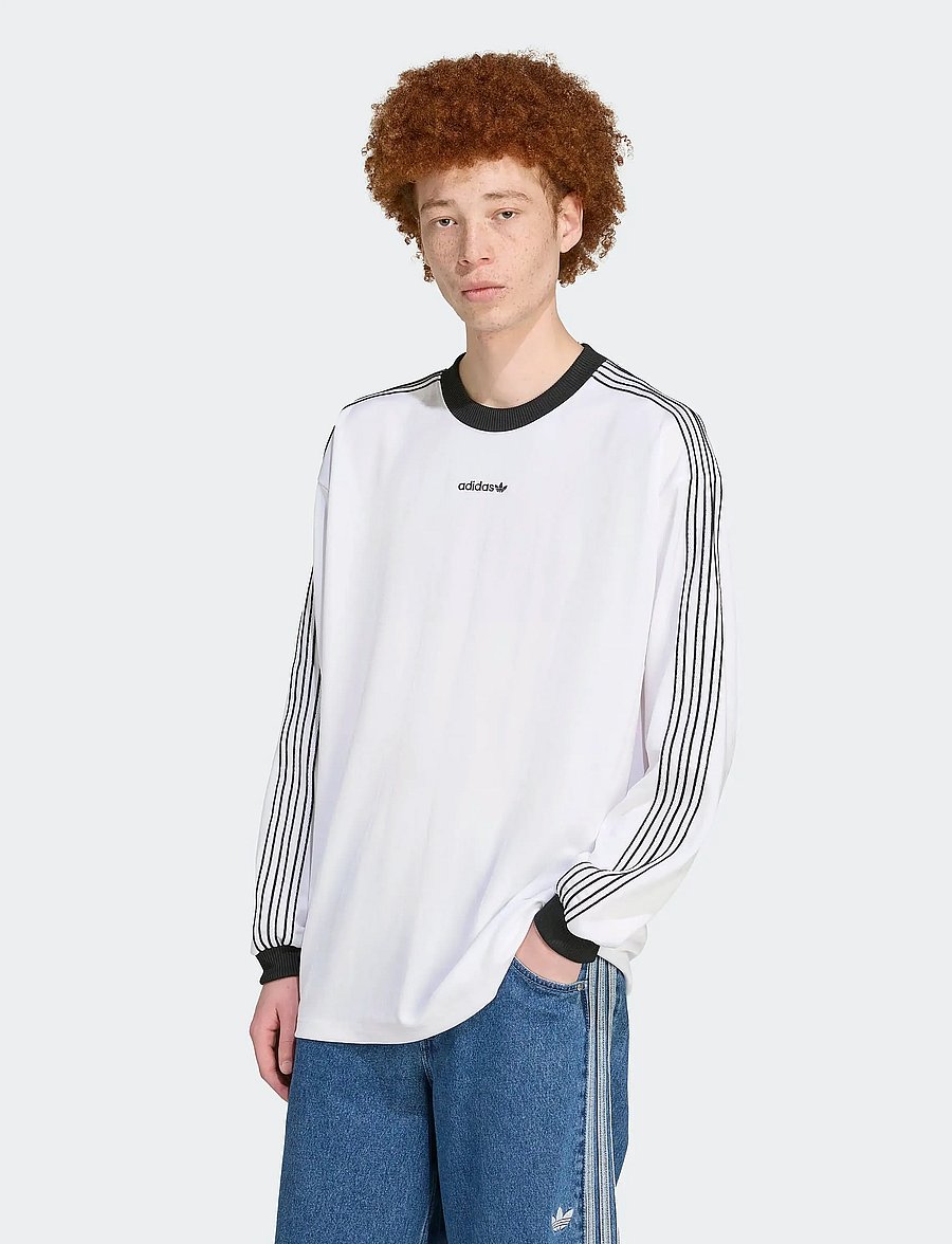 adidas Originals - JRSY - topi ar garām piedurknēm - white - 0