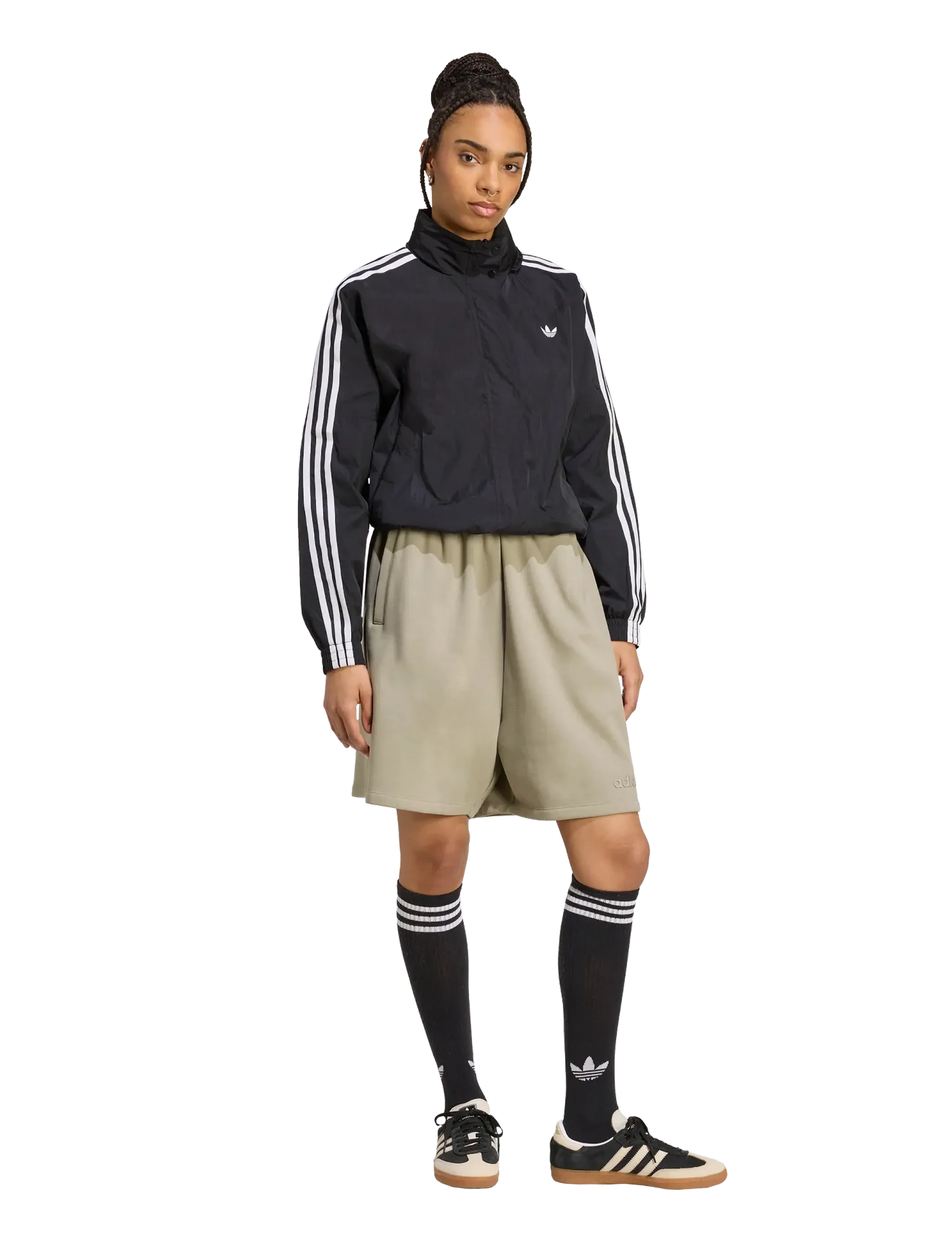 adidas Originals Ess Lin Shorts, S, Beige