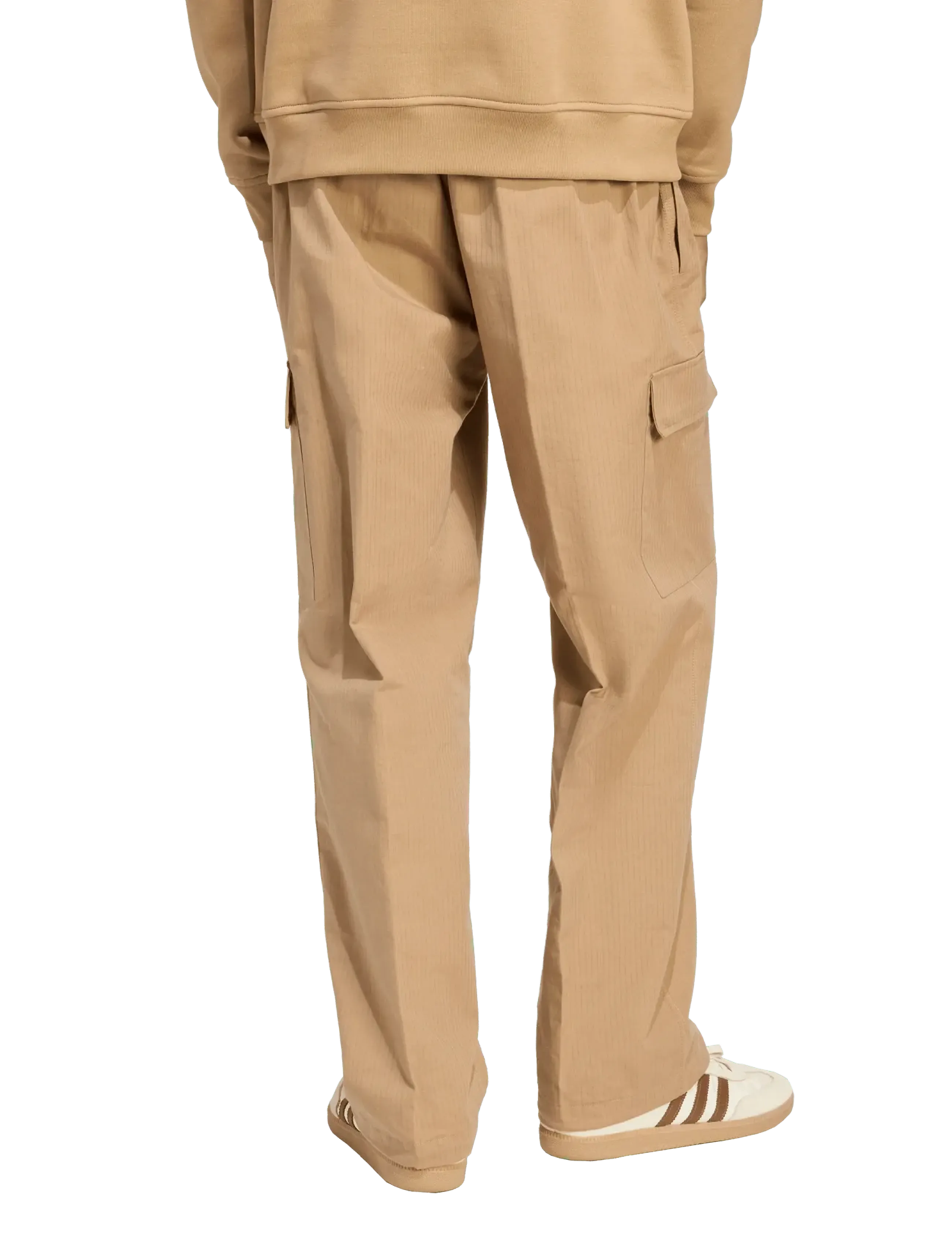 adidas Originals - ESS C PANTS WV - vabaajapüksid - cardbo - 3
