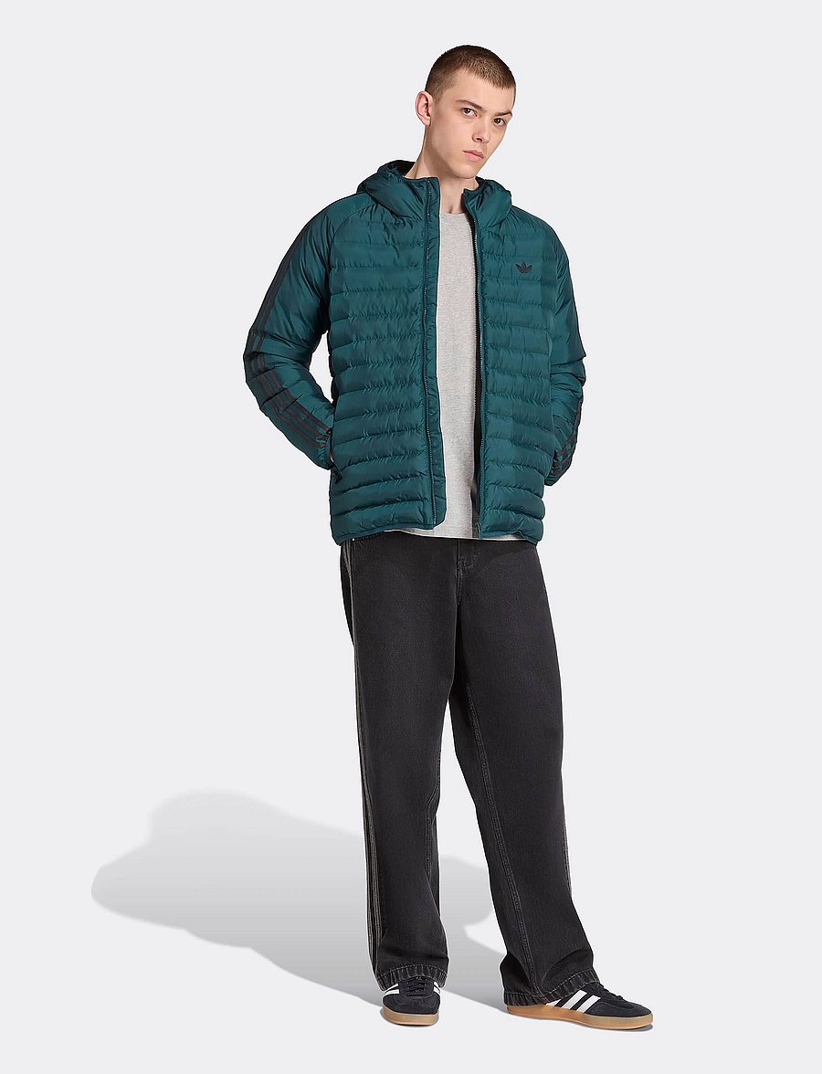 adidas Originals - PAD HOODED JKT - dunjakker - aurivy - 0