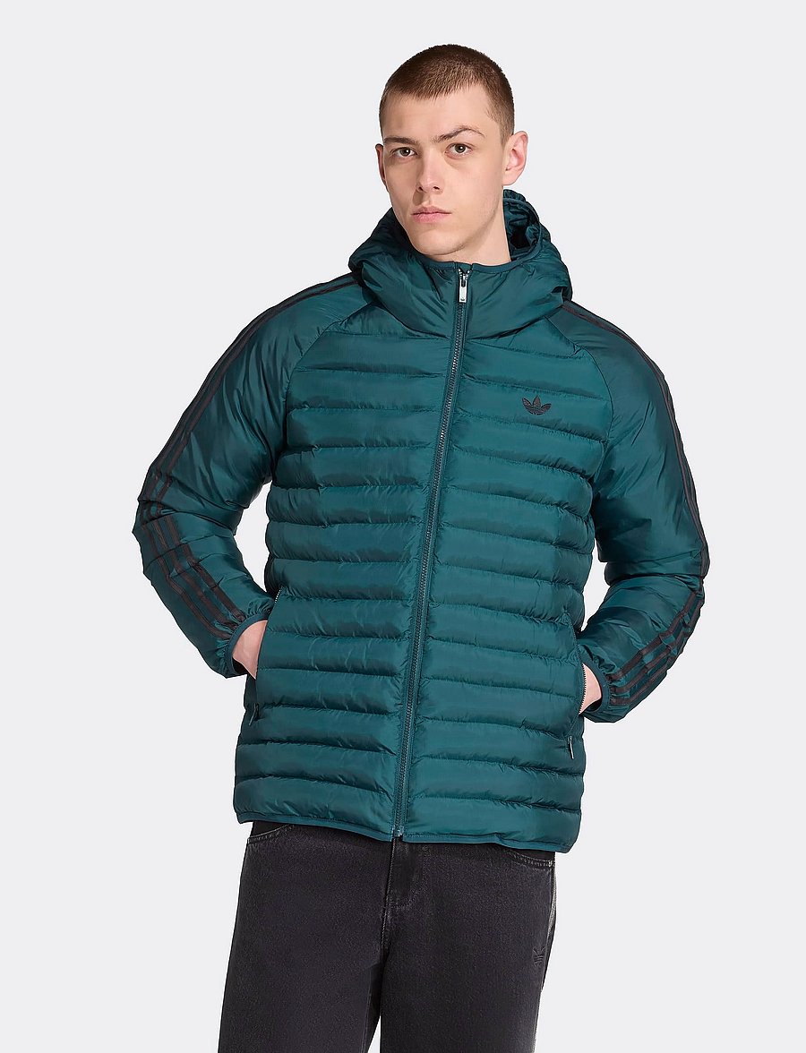 adidas Originals - PAD HOODED JKT - dunjakker - aurivy - 4