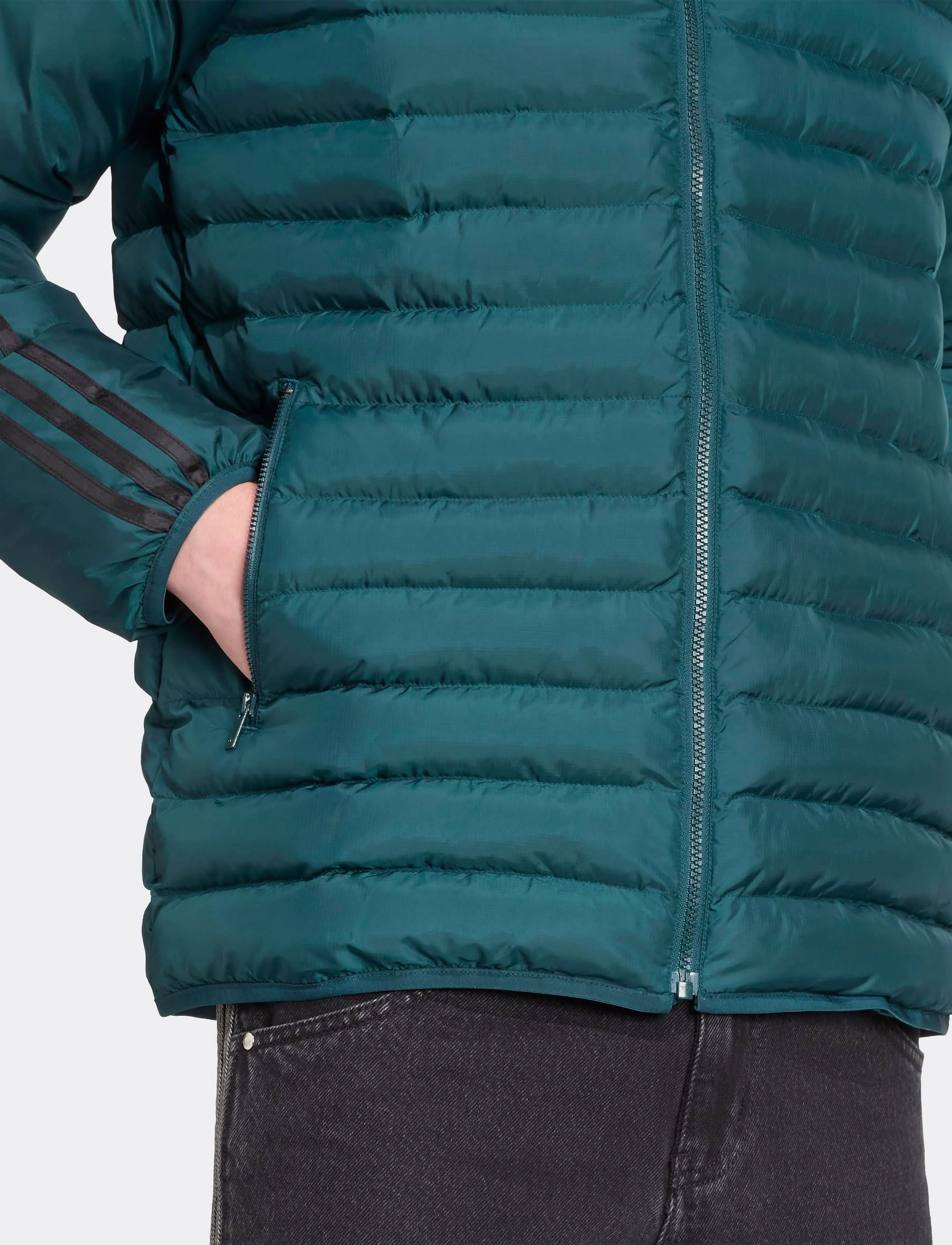 adidas Originals - PAD HOODED JKT - dunjakker - aurivy - 5